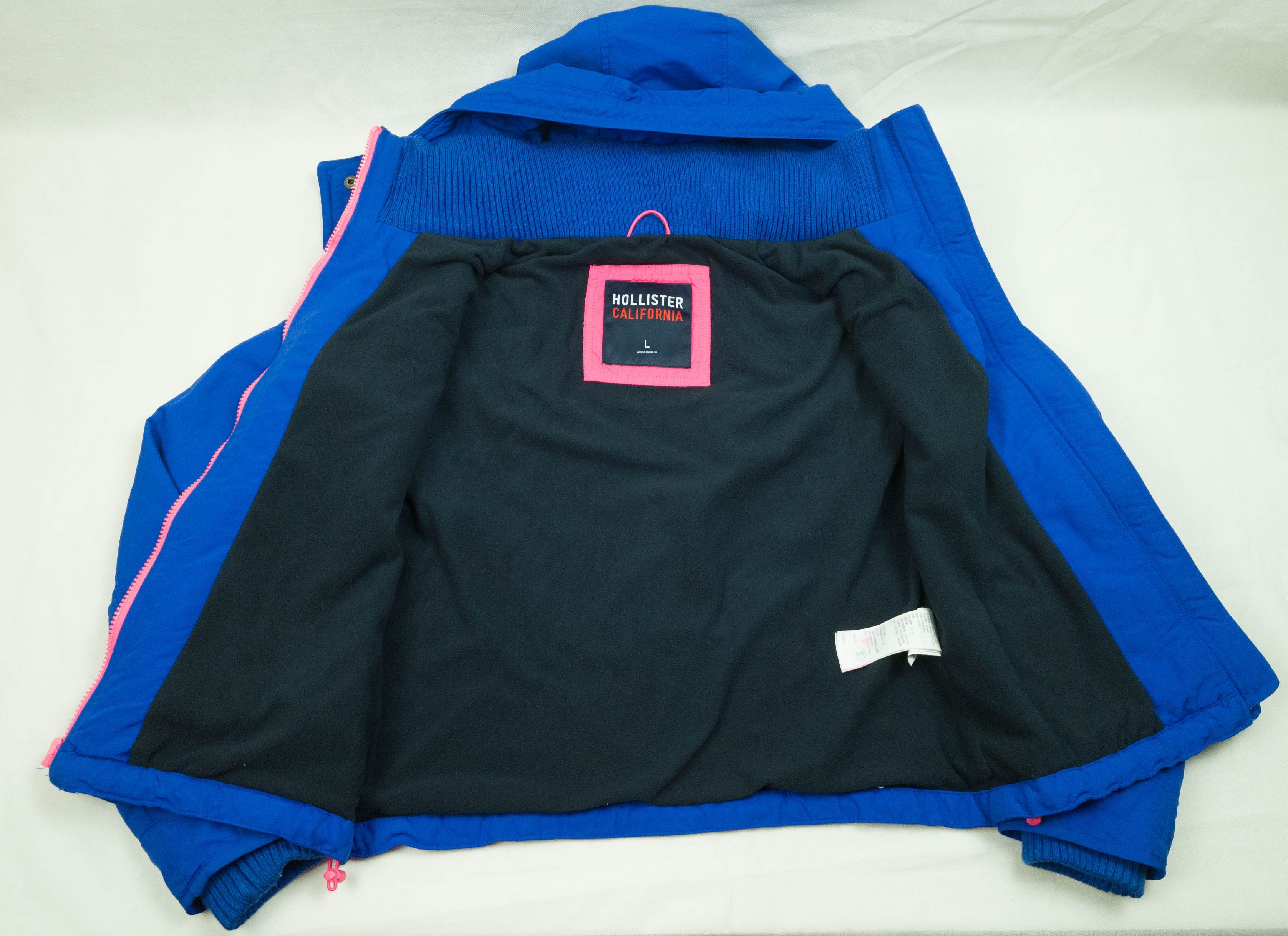 Hollister Hollister womens jacket lined size M-L ( LABEL L) gc - Size L / US 10 / IT 46 - 6 Thumbnail