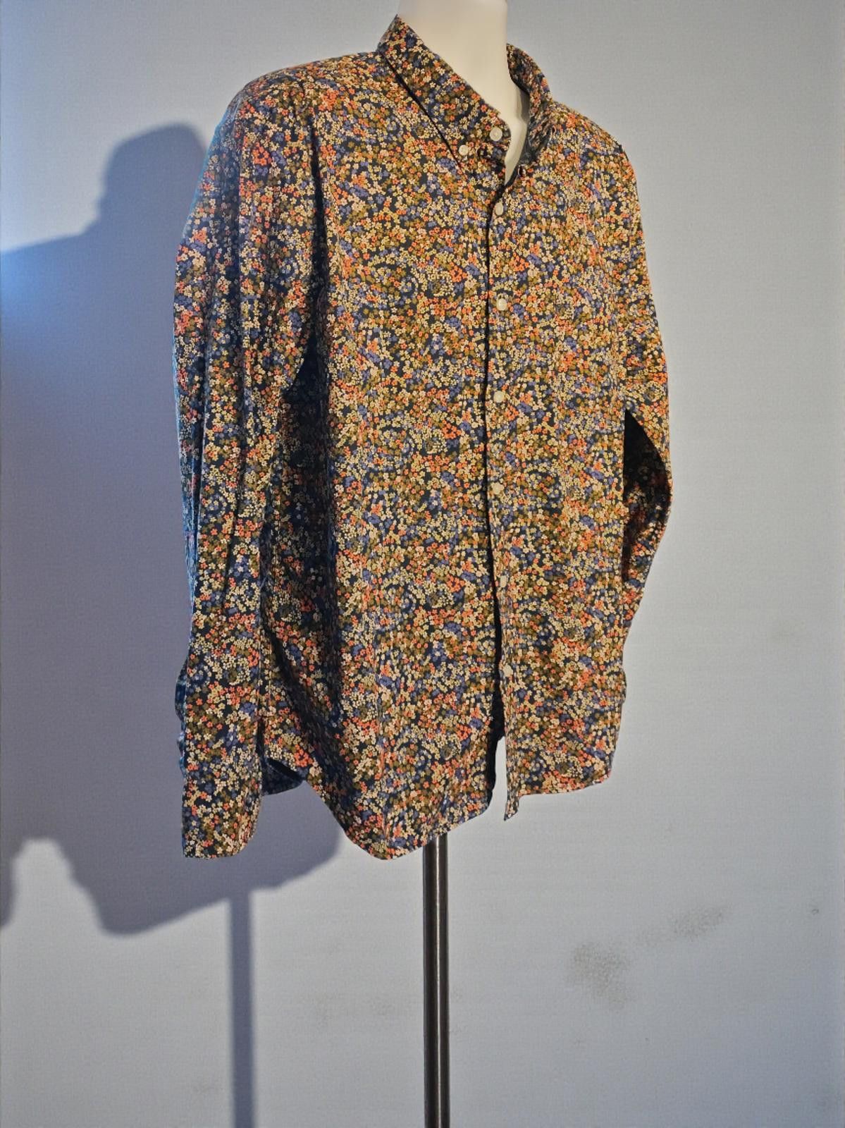 J.Crew J.Crew Classic Fit Floral Shirt XXL Size US XXL / EU 58 / 5 - 4 Thumbnail