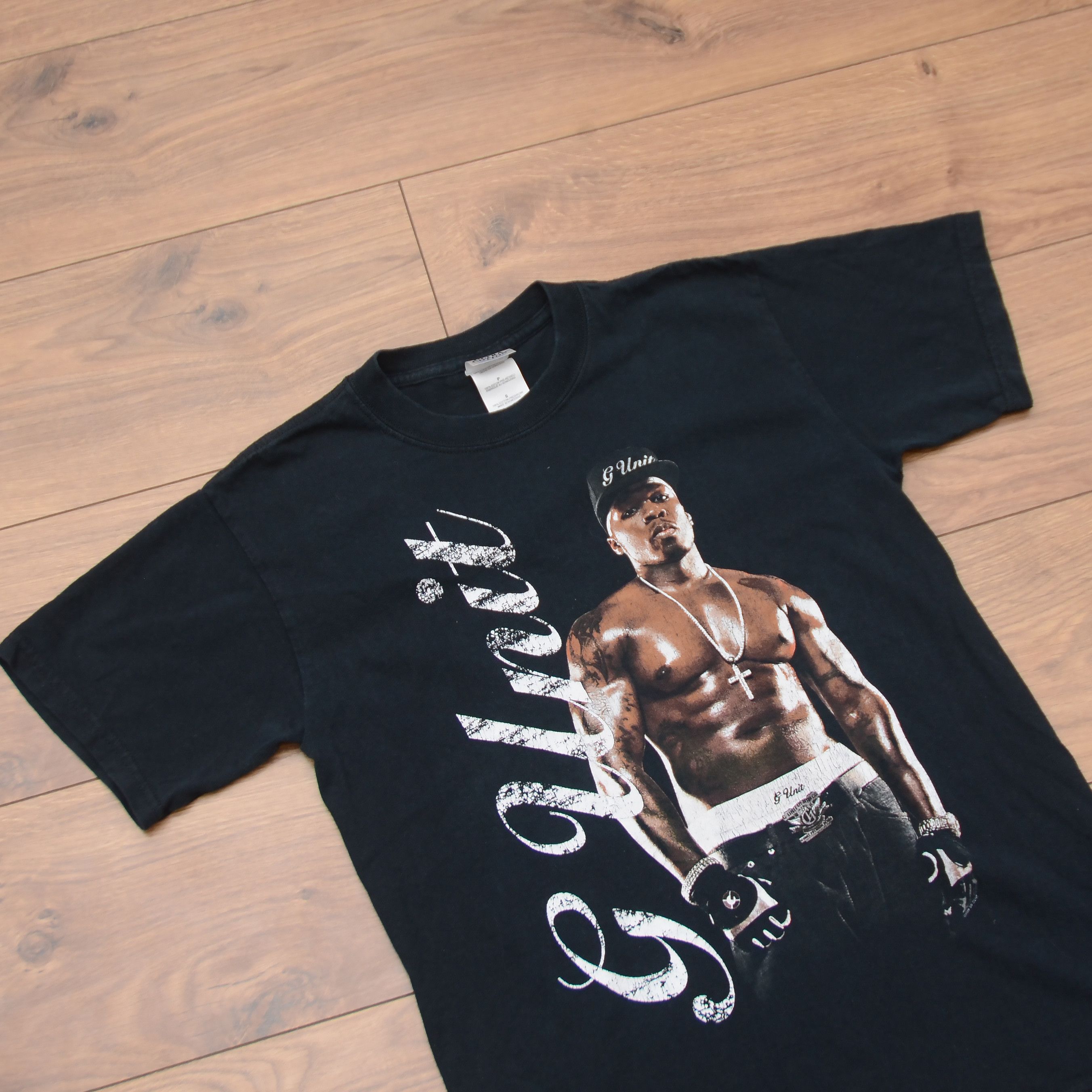 Band Tees Vintage 2005 50 Cent Tour T-Shirt Size S Double Sided World Size US S / EU 44-46 / 1 - 10 Thumbnail