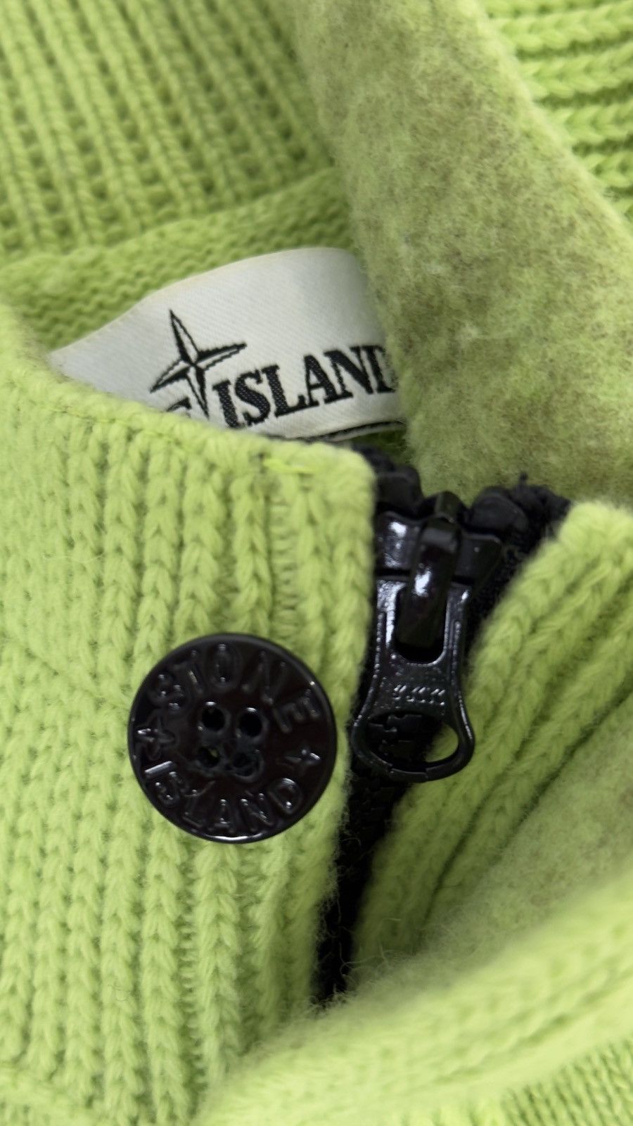 Stone Island Stone Island 1/4 Zip Sweater Size US XL / EU 56 / 4 - 9 Thumbnail