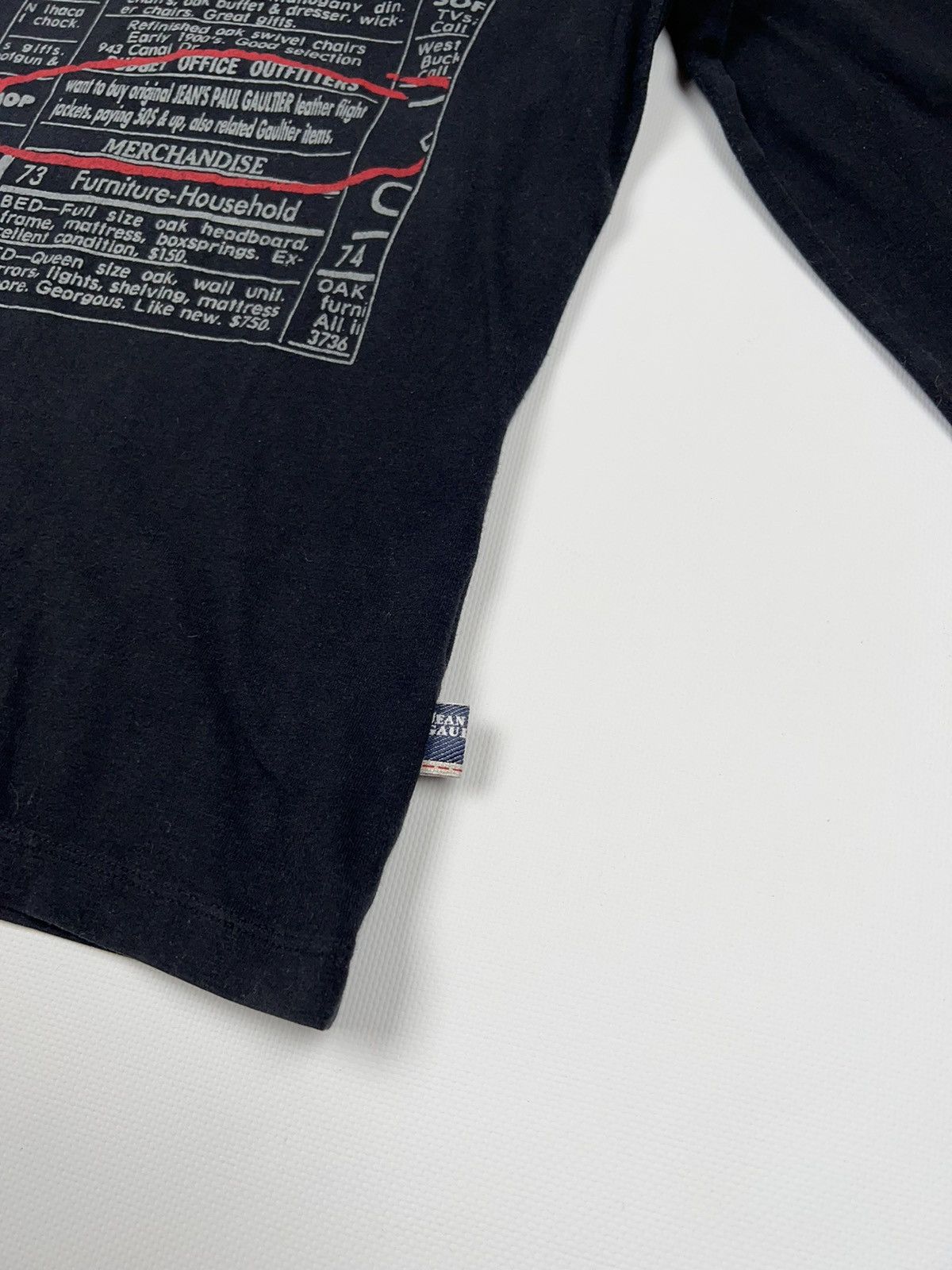 Jean Paul Gaultier Jean Paul Gaultier Vintage Printed Longsleeve Tee Size S / US 4 / IT 40 - 7 Thumbnail
