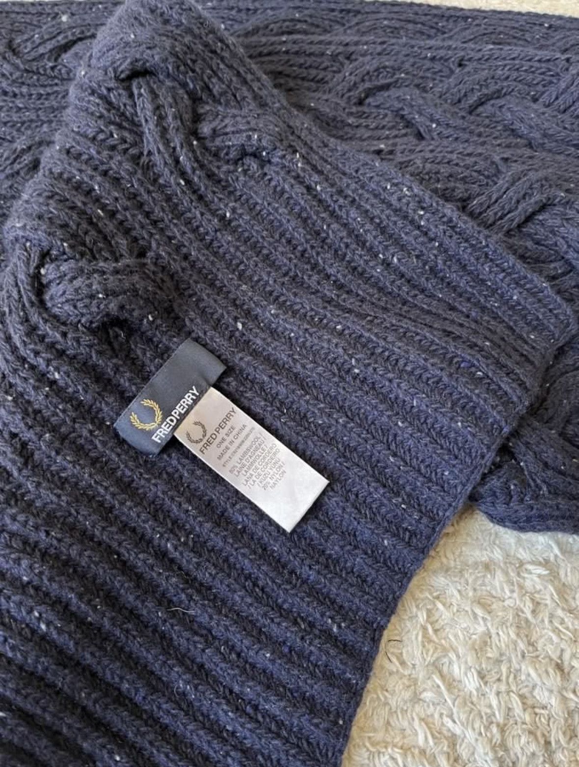 Fred Perry fred perry scarf warmer Size ONE SIZE - 3 Thumbnail
