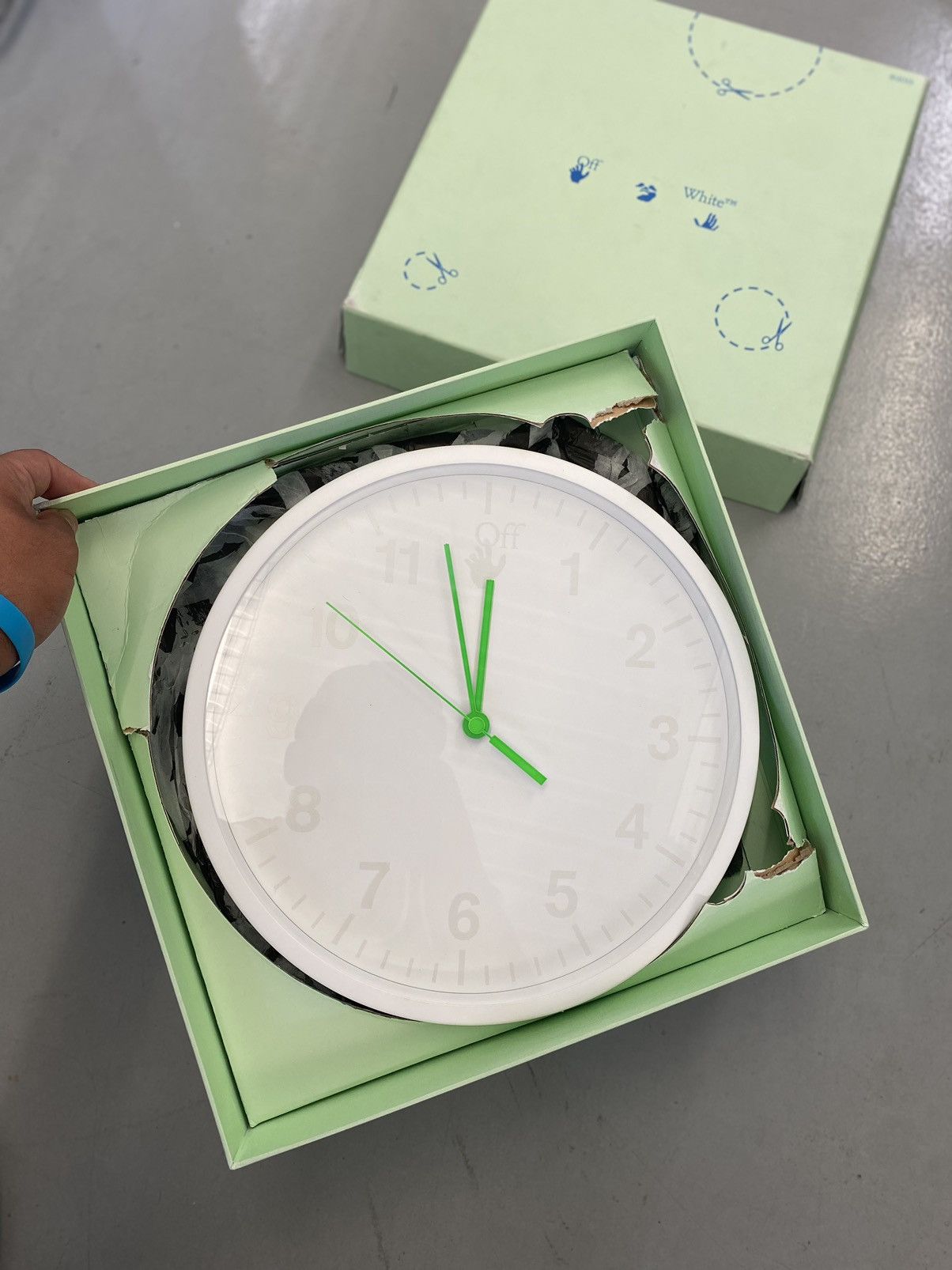 image of Off White Clock, Men's