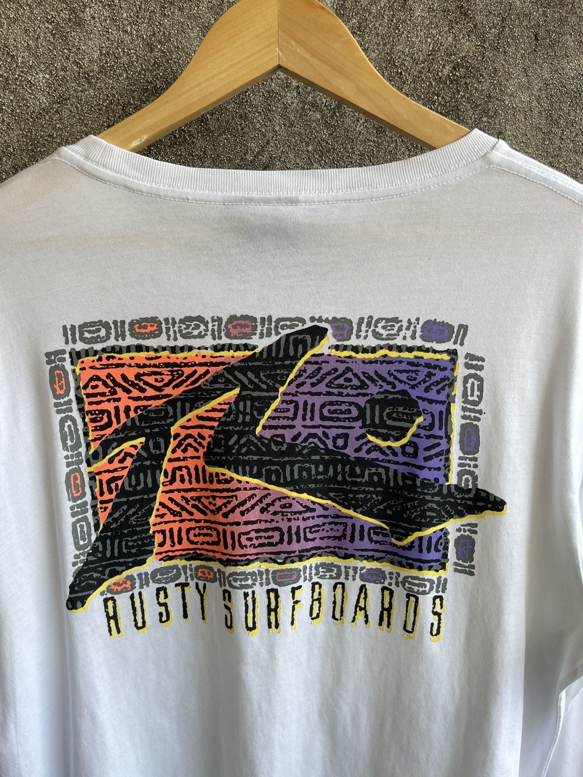 Rusty Hype🔥RUSTY🔥Surf Boards Big Logo Longsleeve Tshirt Size US M / EU 48-50 / 2 - 6 Thumbnail