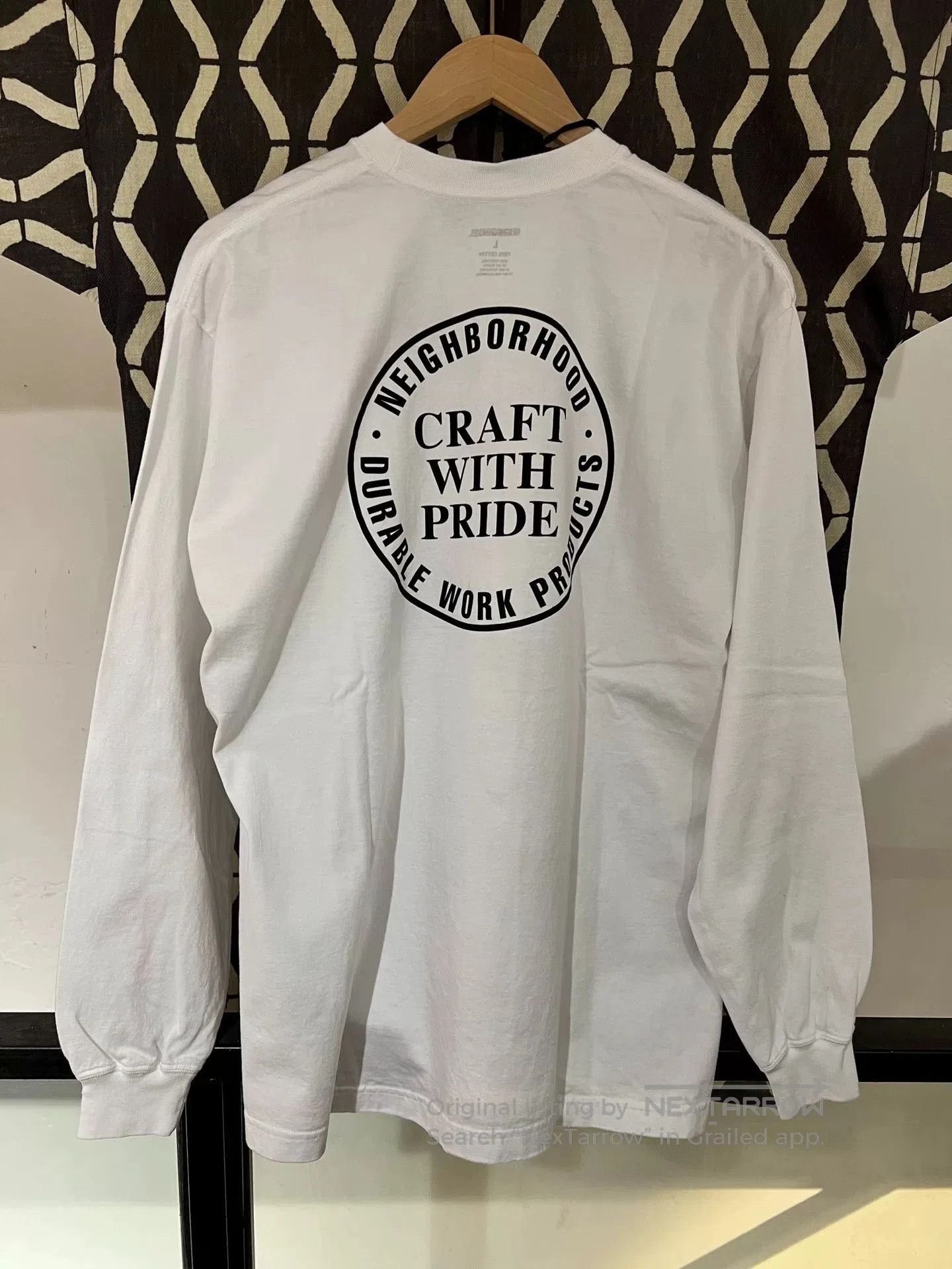 Neighborhood neighborhood long sleeve t-shirt in black. Size US M / EU 48-50 / 2 - 4 Thumbnail