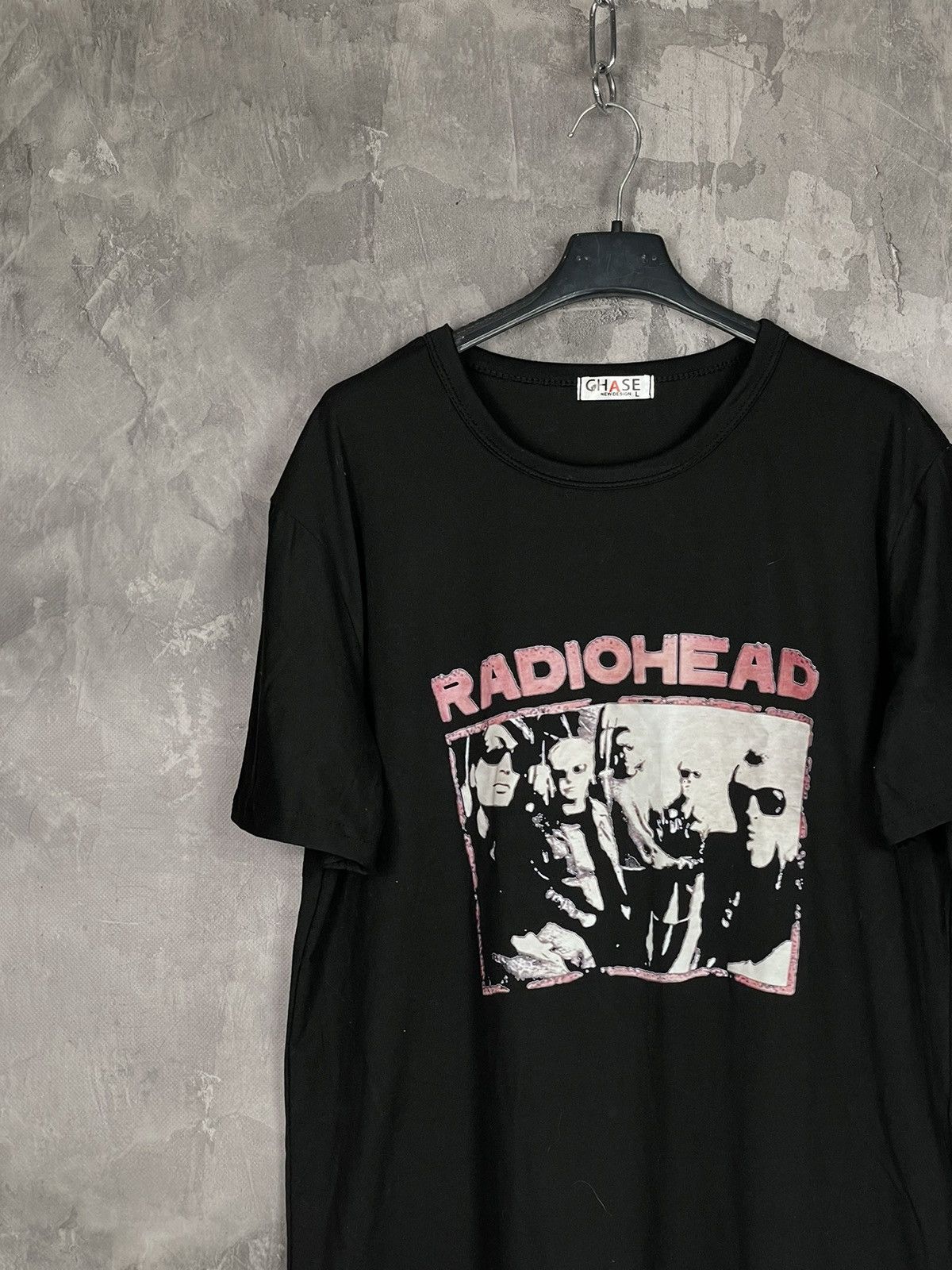 Band Tees × Vintage Radiohead Very Rare Rock Band Hype Logo Tshirt Size US L / EU 52-54 / 3 - 3 Thumbnail