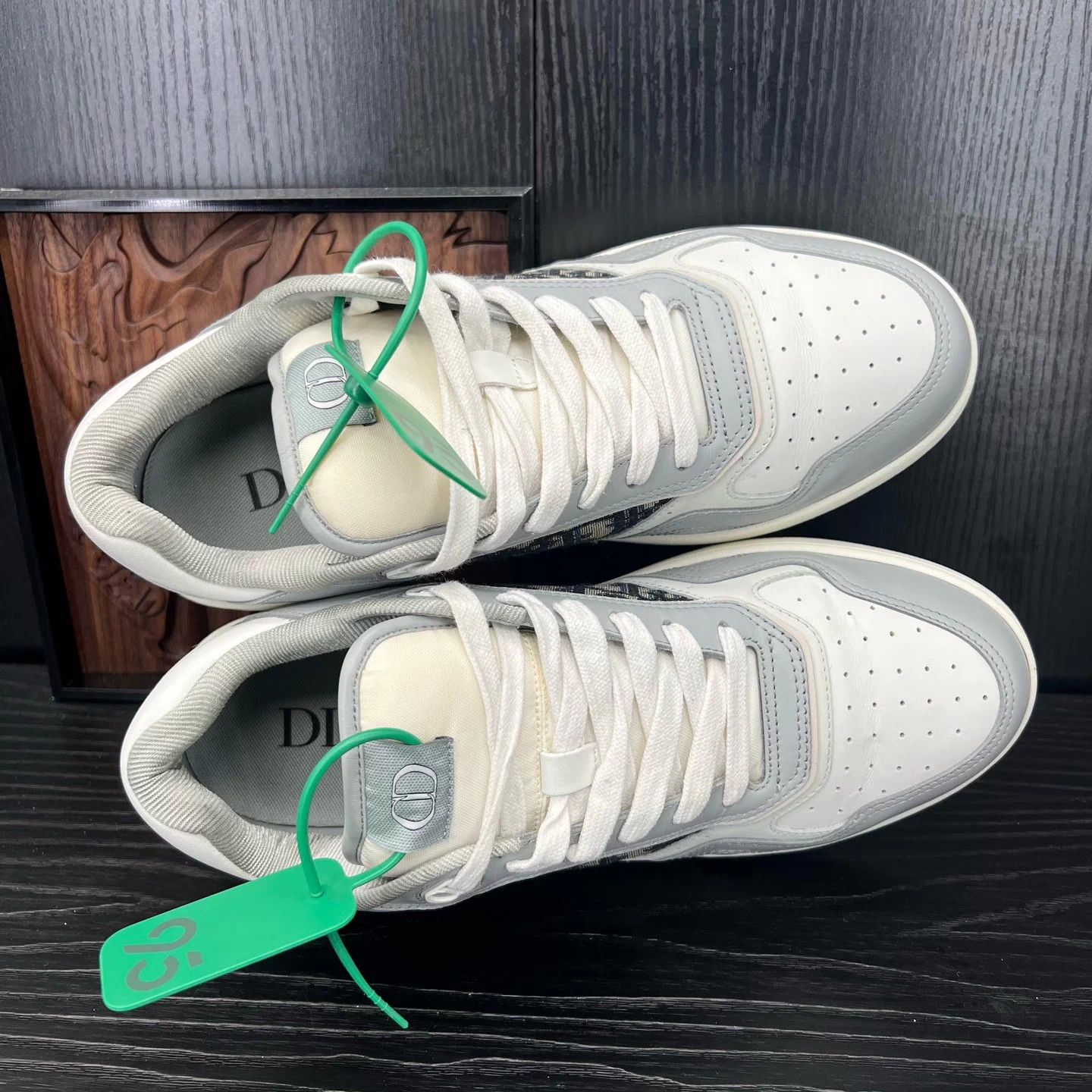 Dior Dior B27 Gray White 43 Like New Size US 10 / EU 43 - 6 Thumbnail