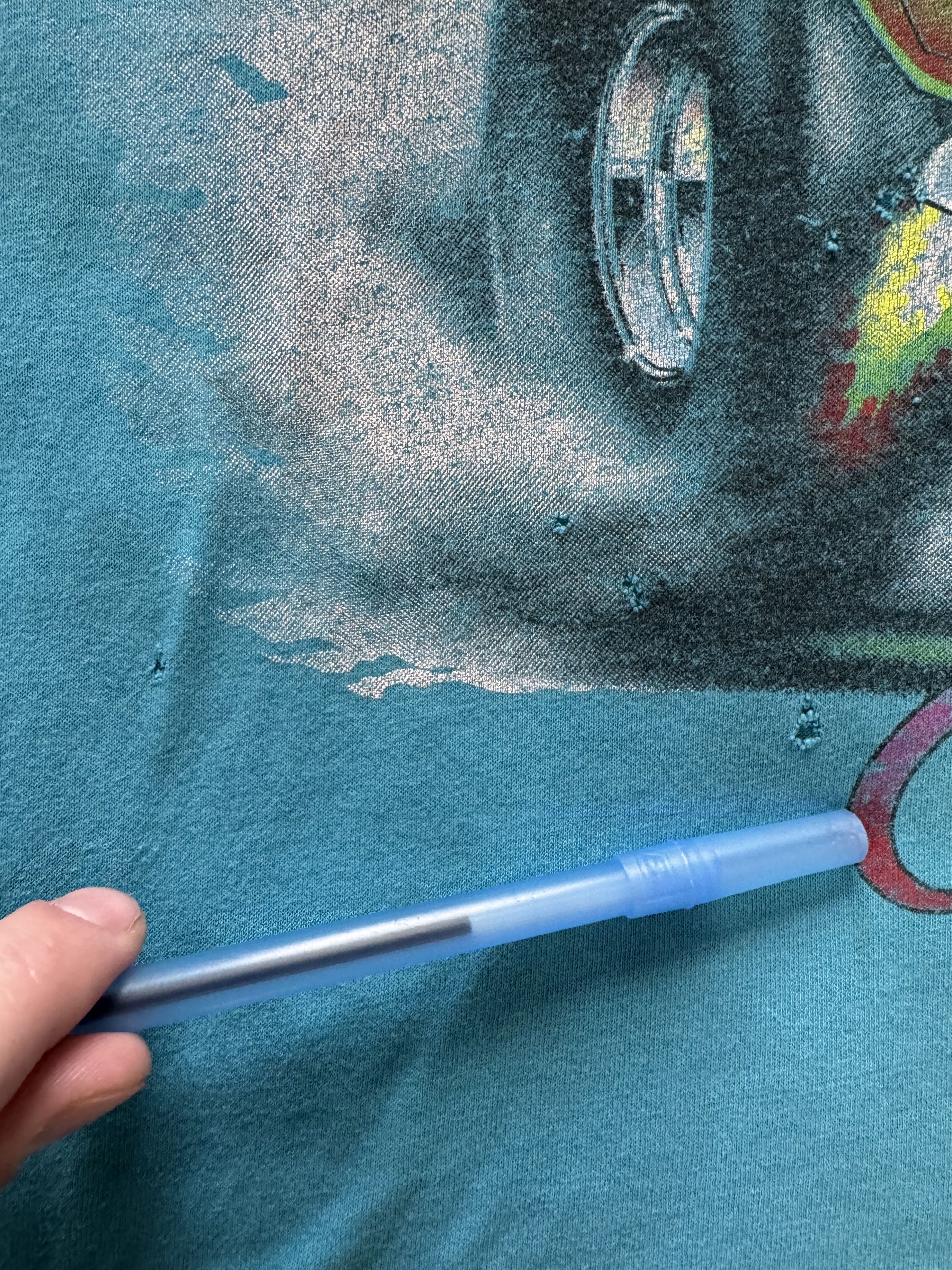 Chevrolet × Vintage Thrashed 1988 Chevy Camaro "Born Bad" Art T-shirt Size US M / EU 48-50 / 2 - 10 Thumbnail