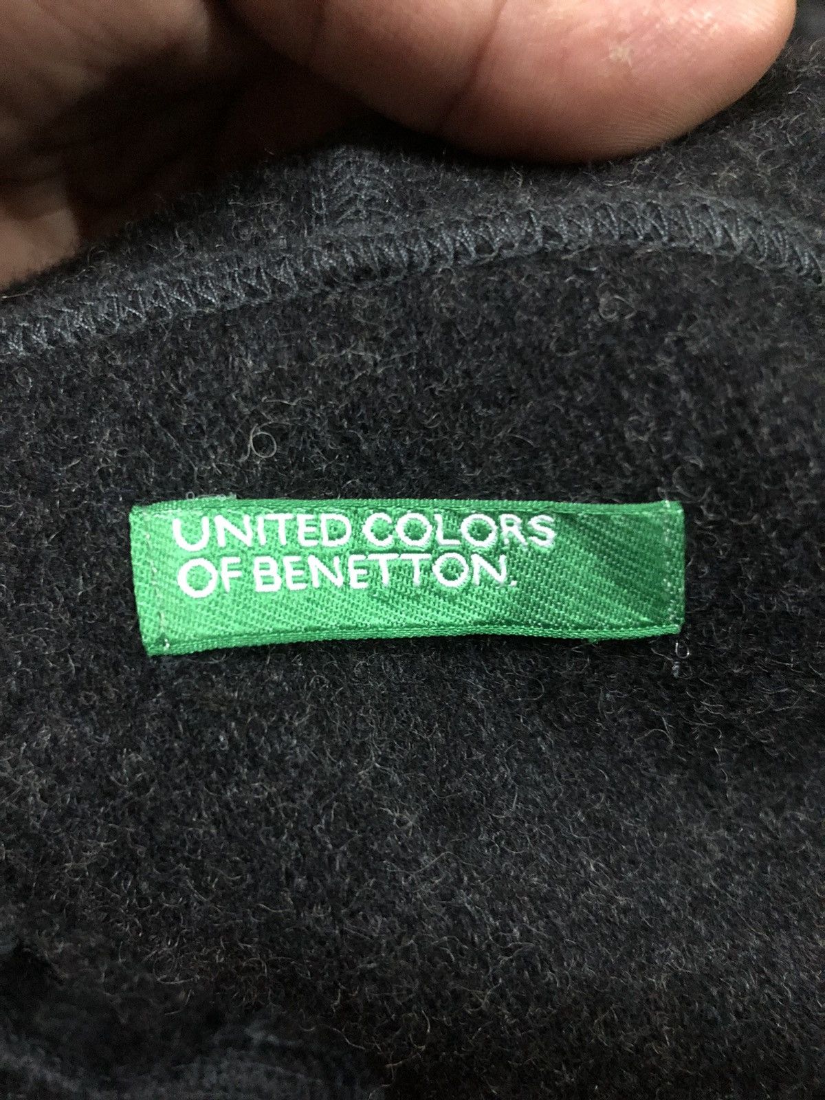 United Colors Of Benetton United Colors Of Benetton Wool Overcoat Size US XL / EU 56 / 4 - 3 Thumbnail