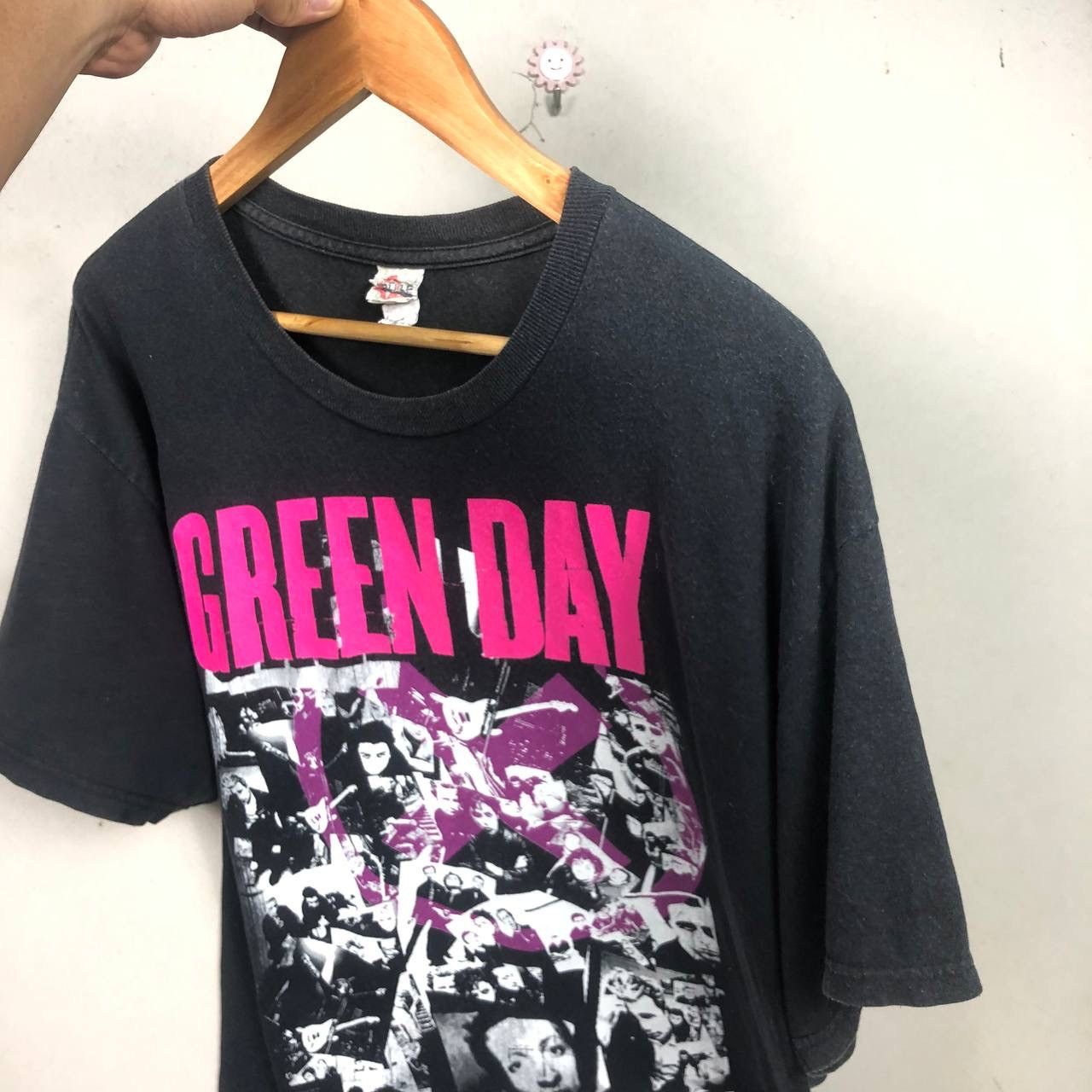 Band Tees Crazy Y2K Green Day Rock Band Printed Tee Shirt Size US L / EU 52-54 / 3 - 5 Thumbnail