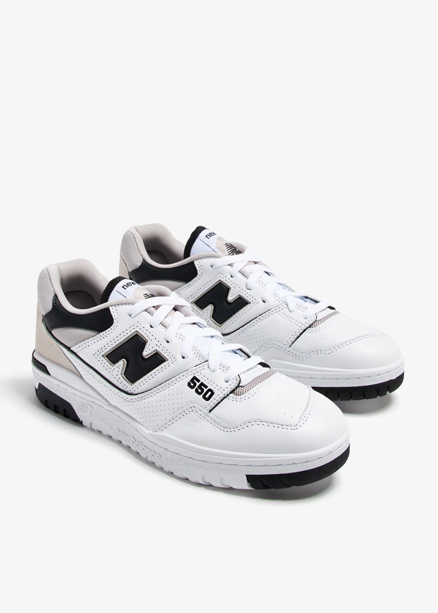 New Balance o1s22i1n1124 550 Unisex Sneakers in White Black Size US 11 / EU 44 - 5 Thumbnail