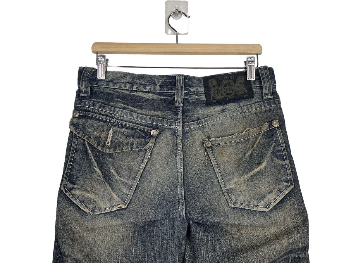 Japanese Brand × Tornado Mart JAPANASE LOWBOX DISTRESSED FLARE JEANS Size US 32 / EU 48 - 13 Thumbnail