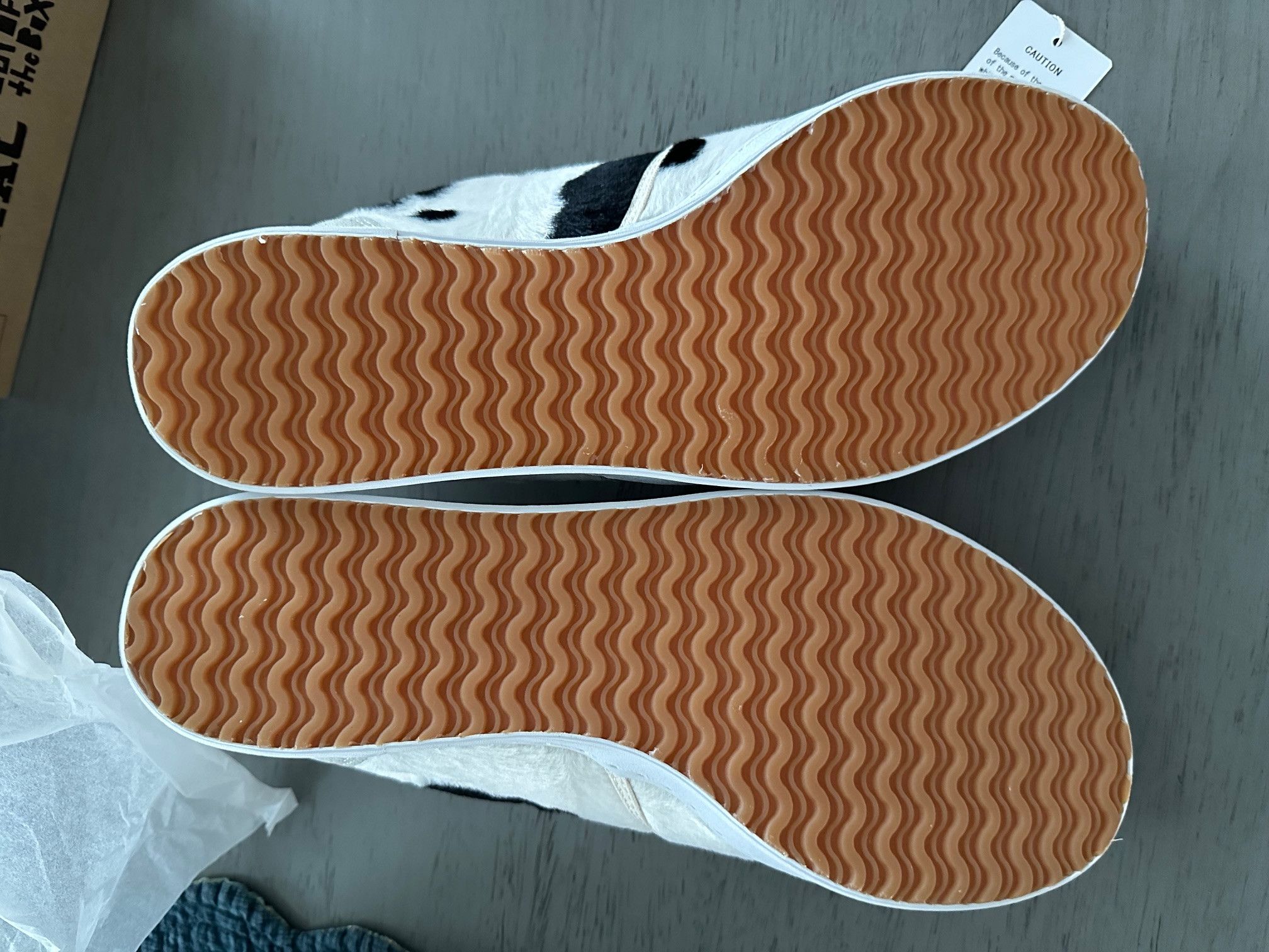 Kapital Kapital Cow Pattern Rain Smile Slip-On Shoe Size US 9.5 / EU 42-43 - 17 Thumbnail