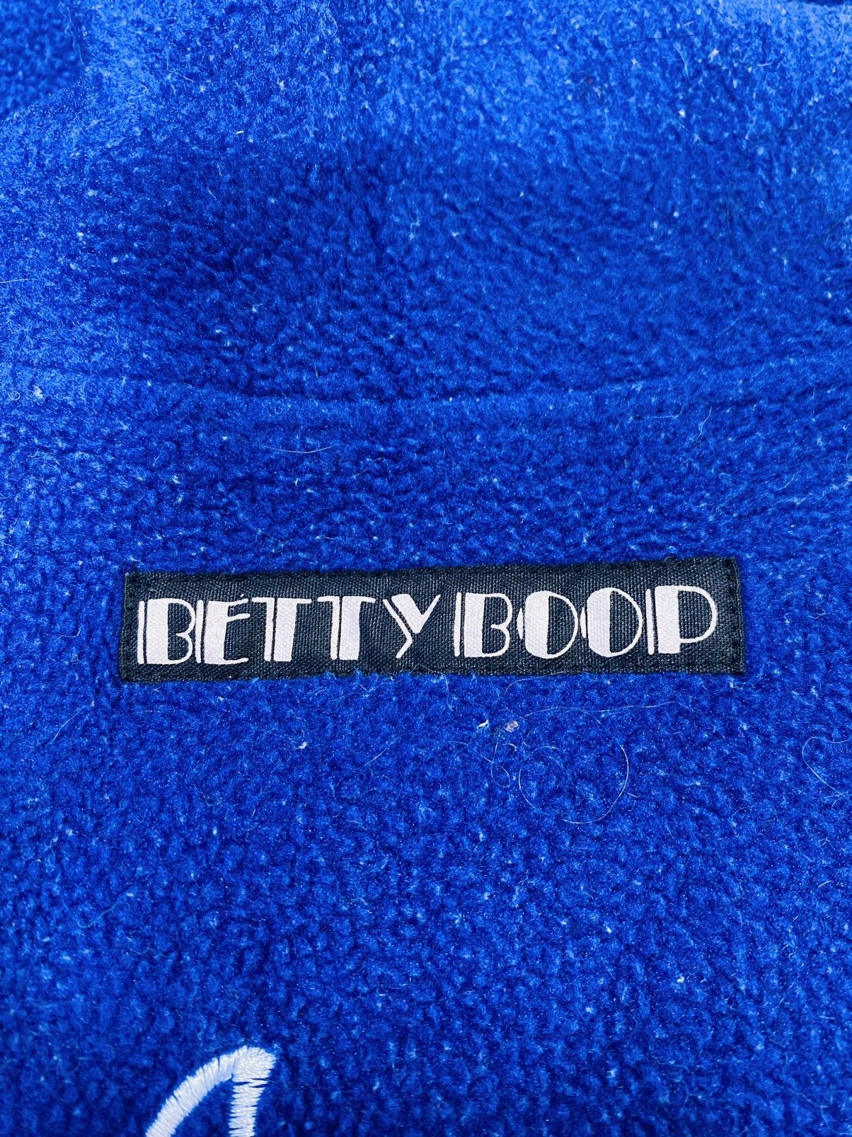Cartoon Network Rare Vintage Betty Boop Half Buttons Fleece Sweater Size US M / EU 48-50 / 2 - 9 Thumbnail