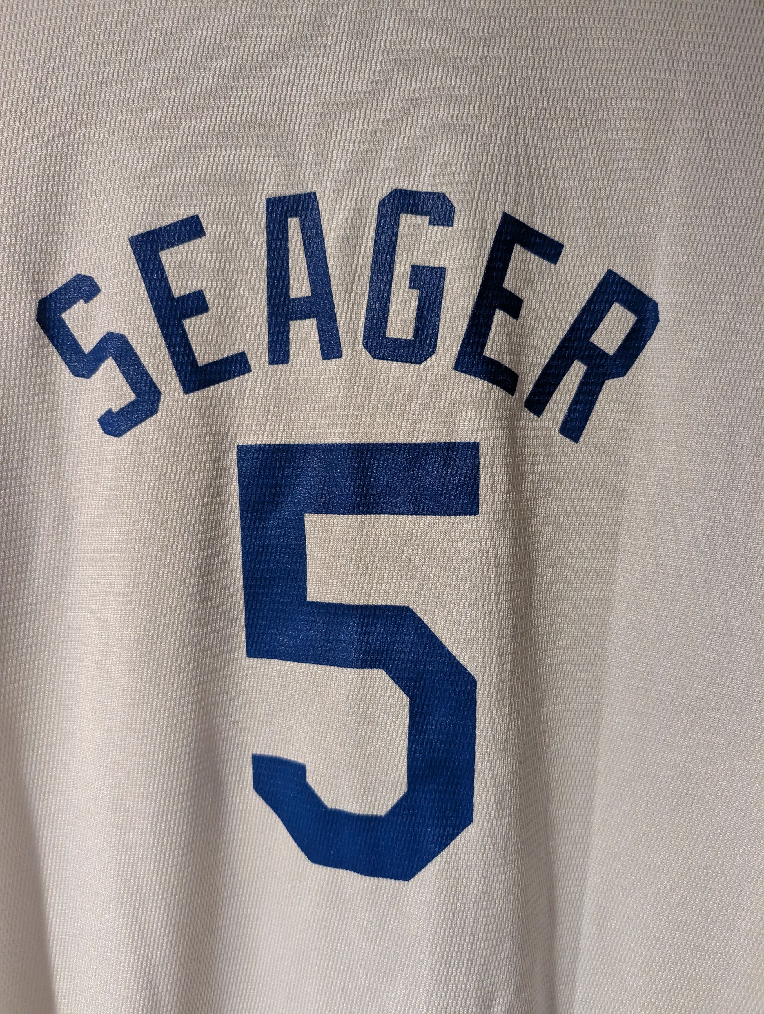 Majestic Majestic Los Angeles Dodgers Seager Baseball Jersey Youth M Size US M / EU 48-50 / 2 - 9 Thumbnail