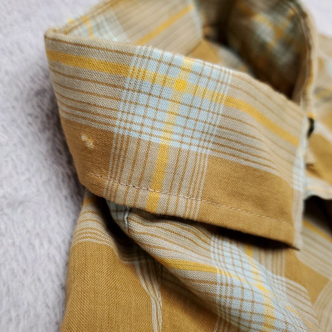 Vintage VINTAGE Braidburn Shirt Mens S Brown Plaid Tapered Long Sleeve Permanent Press Shirt Mens S Brown Plaid Tapered Long Sleeve Permanent Press Size US S / EU 44-46 / 1 - 5 Thumbnail