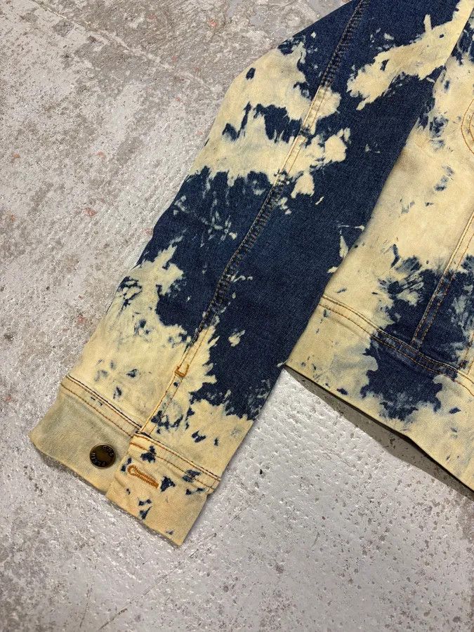 2000s Plein Sud Bleached Denim Jacket