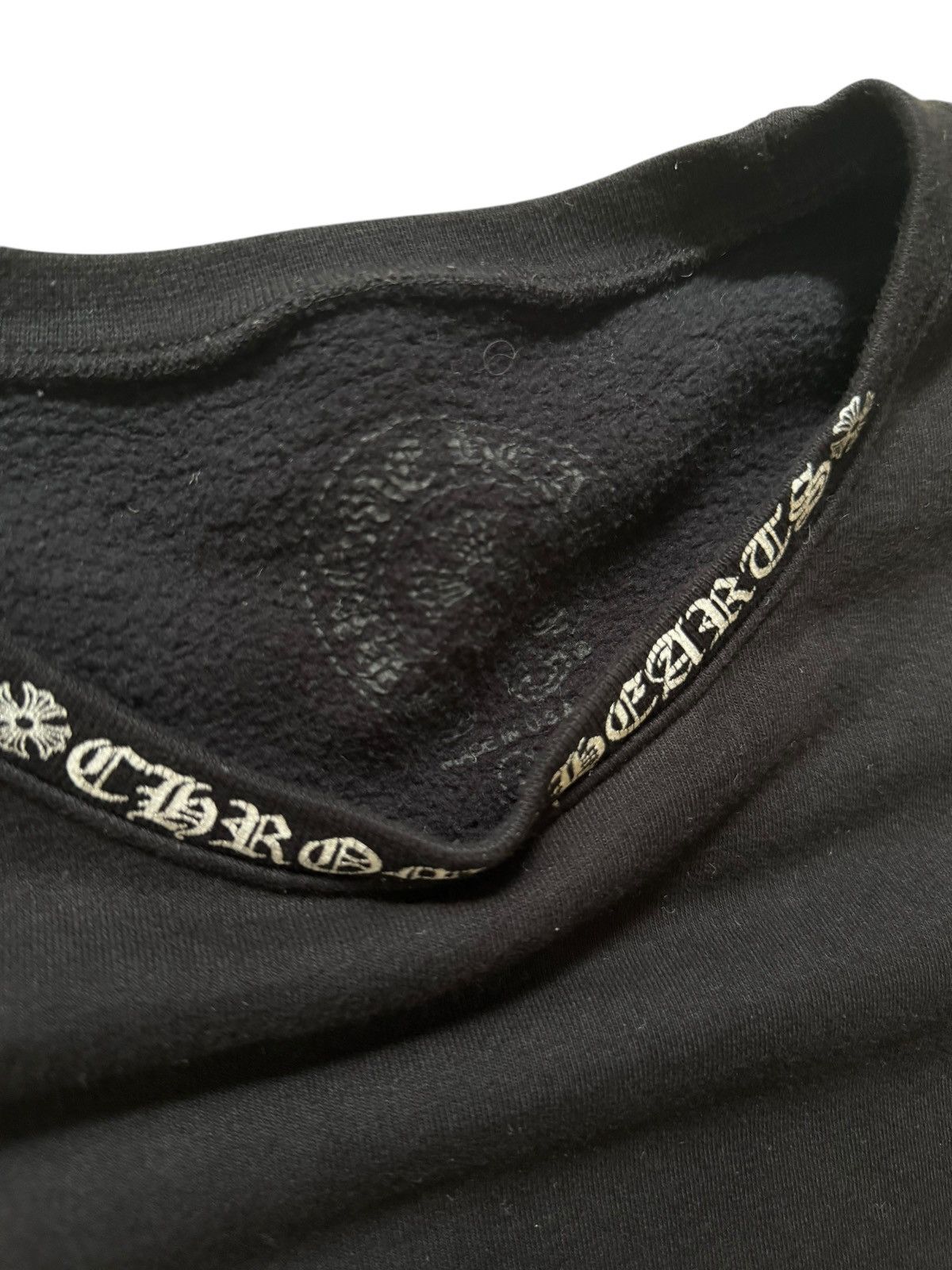 Chrome Hearts Scroll Logo sleeve crewneck Size US L / EU 52-54 / 3 - 3 Thumbnail