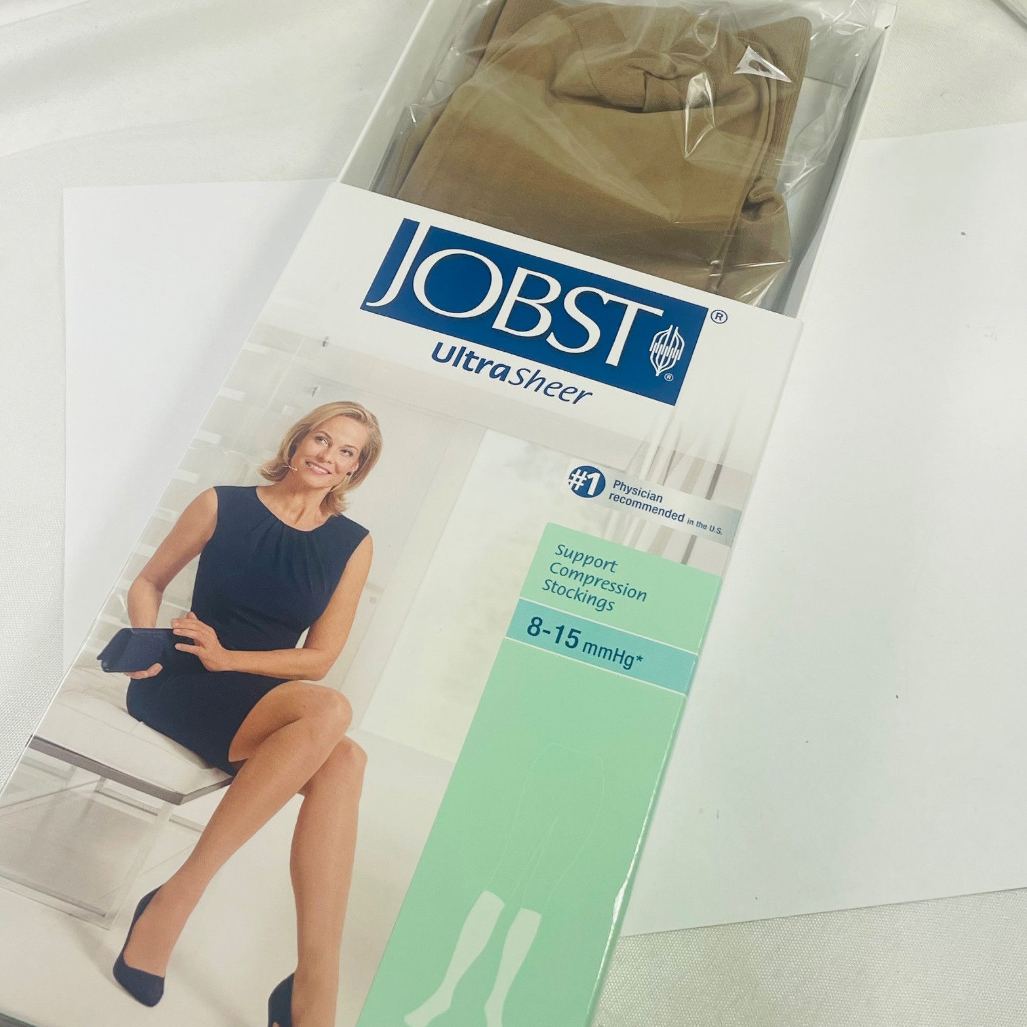 Other Jobst UltraSheer Support Knee-High Compression Stockings 8-1 Size ONE SIZE - 6 Thumbnail
