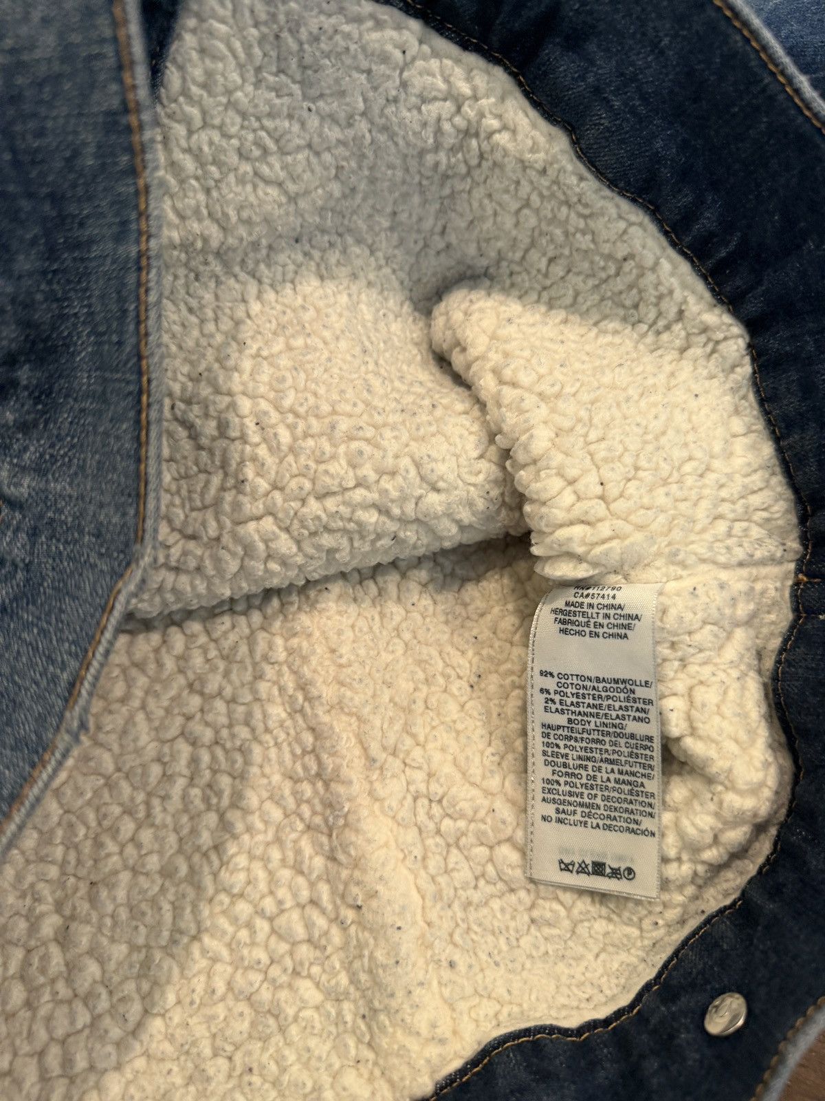 True Religion True religion Sherpa lined trucker jacket Size US L / EU 52-54 / 3 - 3 Thumbnail