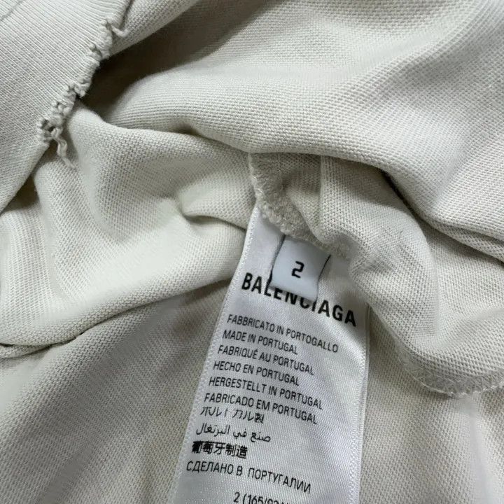 Balenciaga Balenciaga Balenciaga Casual Letter Print Long Sleeve TShi Size US S / EU 44-46 / 1 - 4 Thumbnail