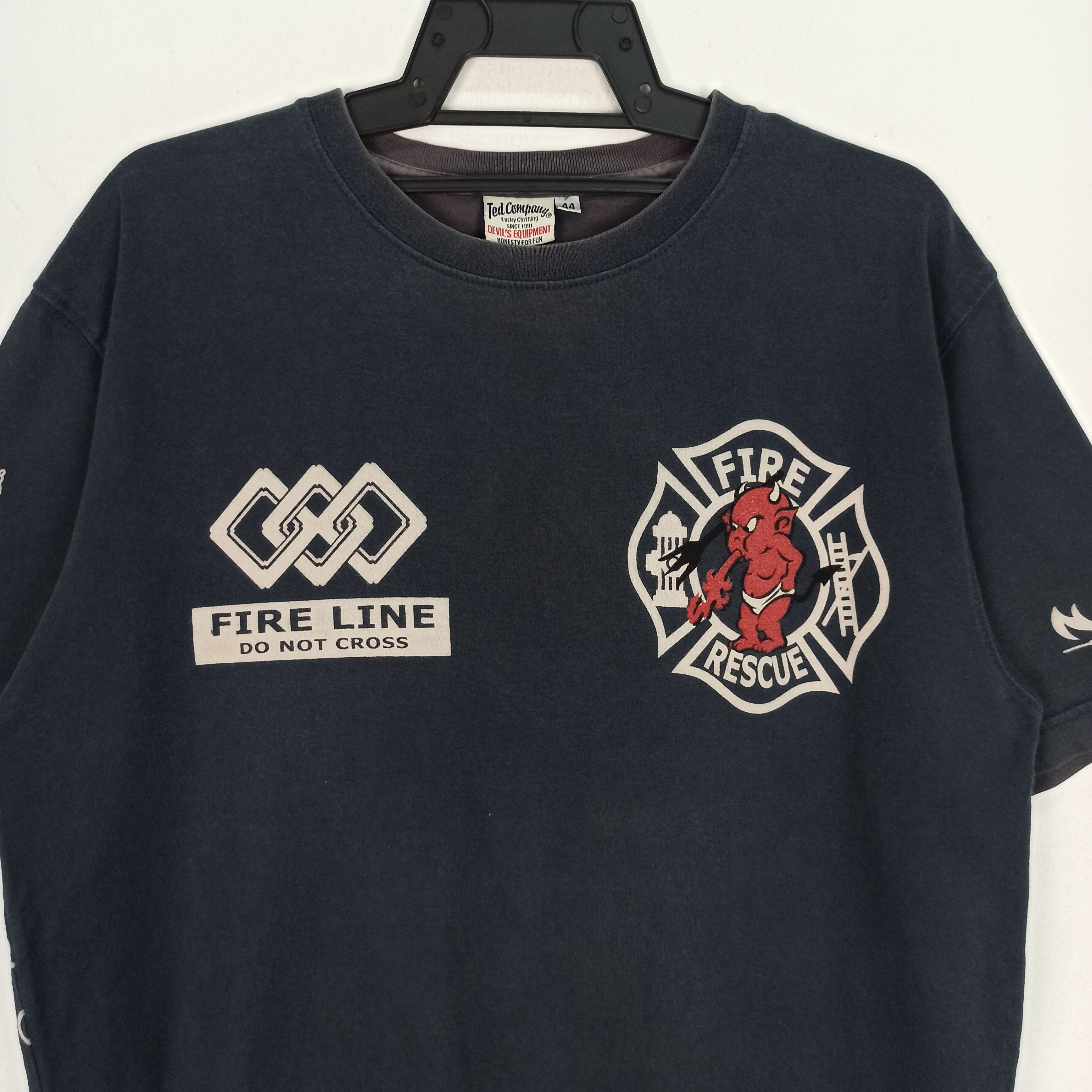 Tedman Rare Ted Company Dragon Faded colour Tshirt Size US L / EU 52-54 / 3 - 5 Thumbnail