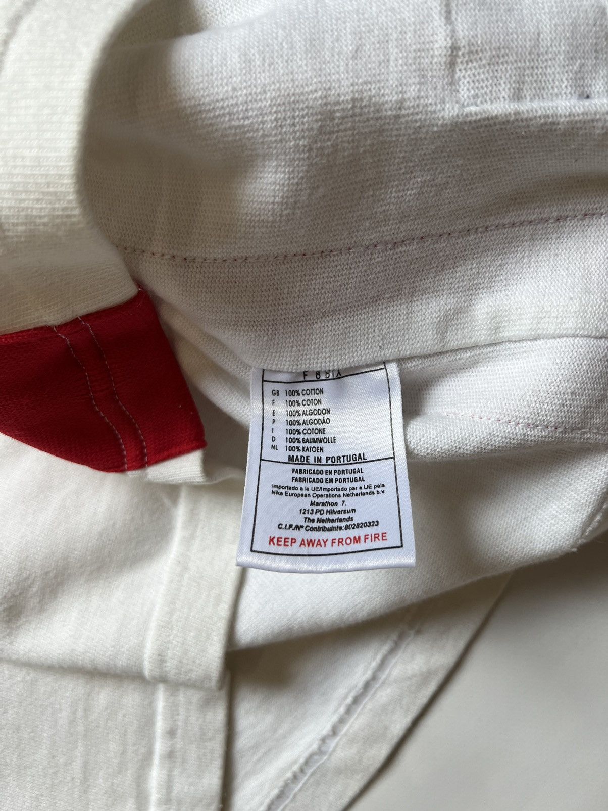 Vintage Nike England Rugby Shirt 1997 Vintage White Jersey Size US L / EU 52-54 / 3 - 7 Thumbnail