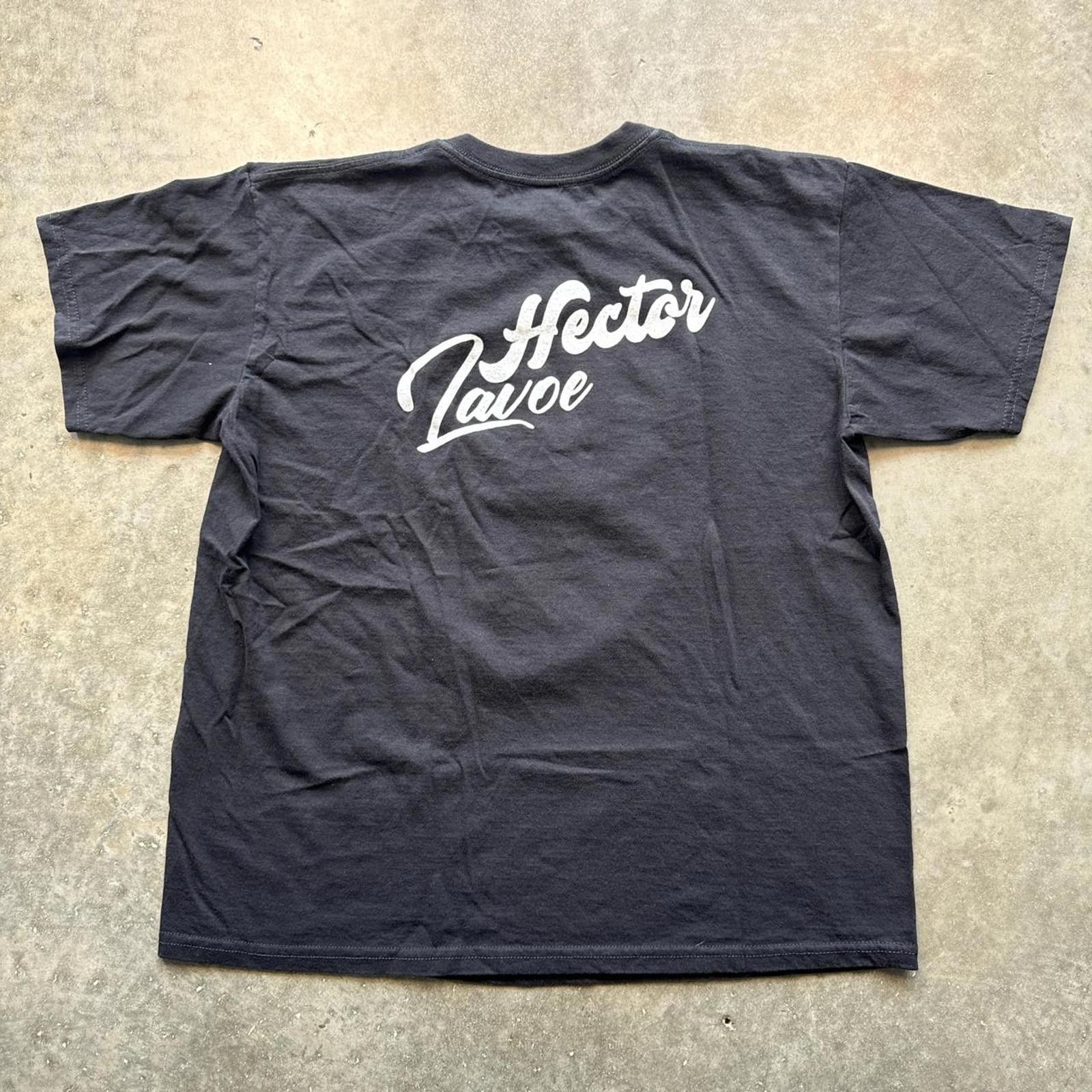 Other Black Hector Lavoe "Cognac and Cigars" Graphic Band T-Shirt Size US XL / EU 56 / 4 - 2 Thumbnail