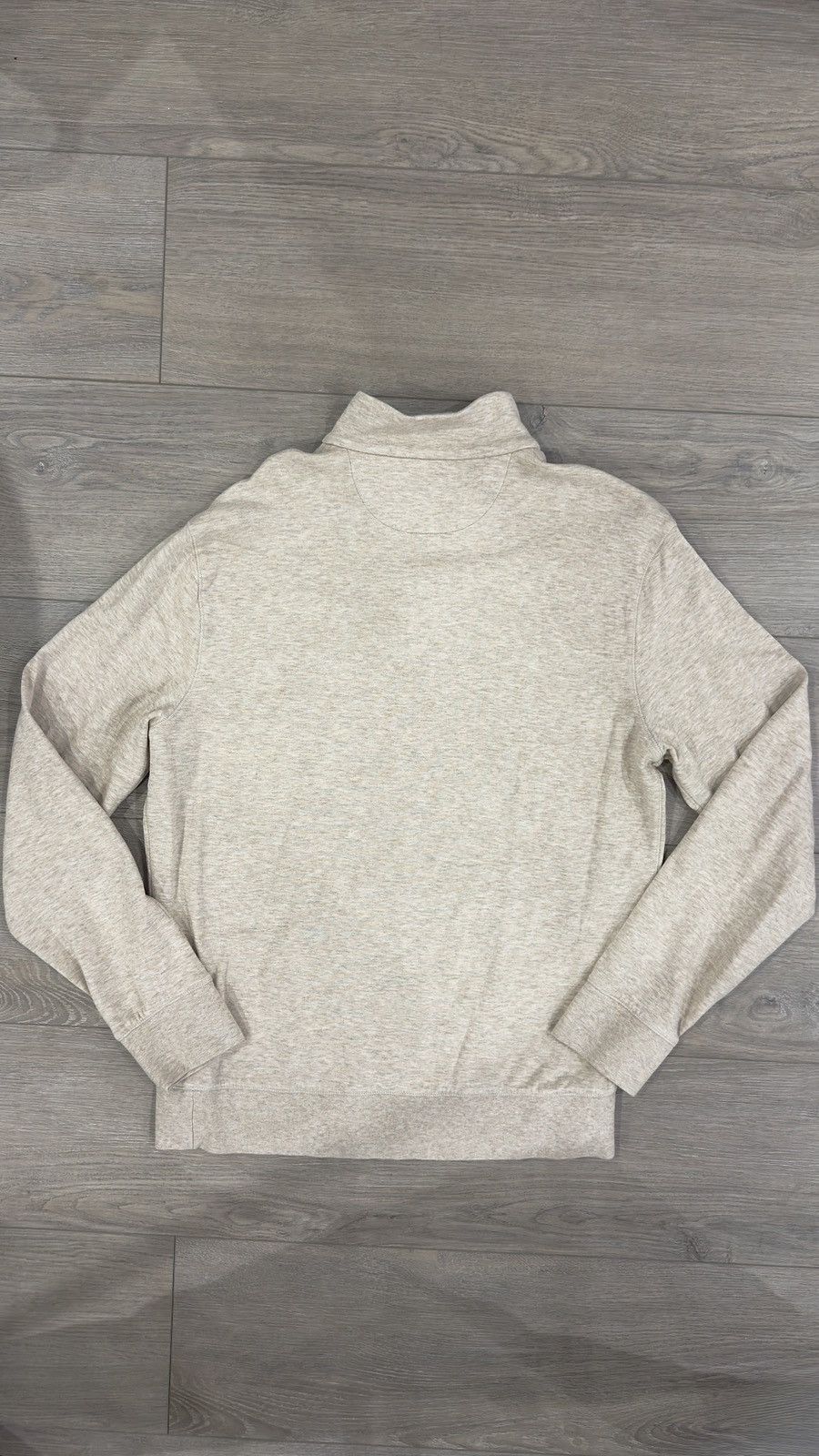 Polo Ralph Lauren Polo Ralph Lauren Beige Quarter-Zip Sweater Size US S / EU 44-46 / 1 - 3 Thumbnail