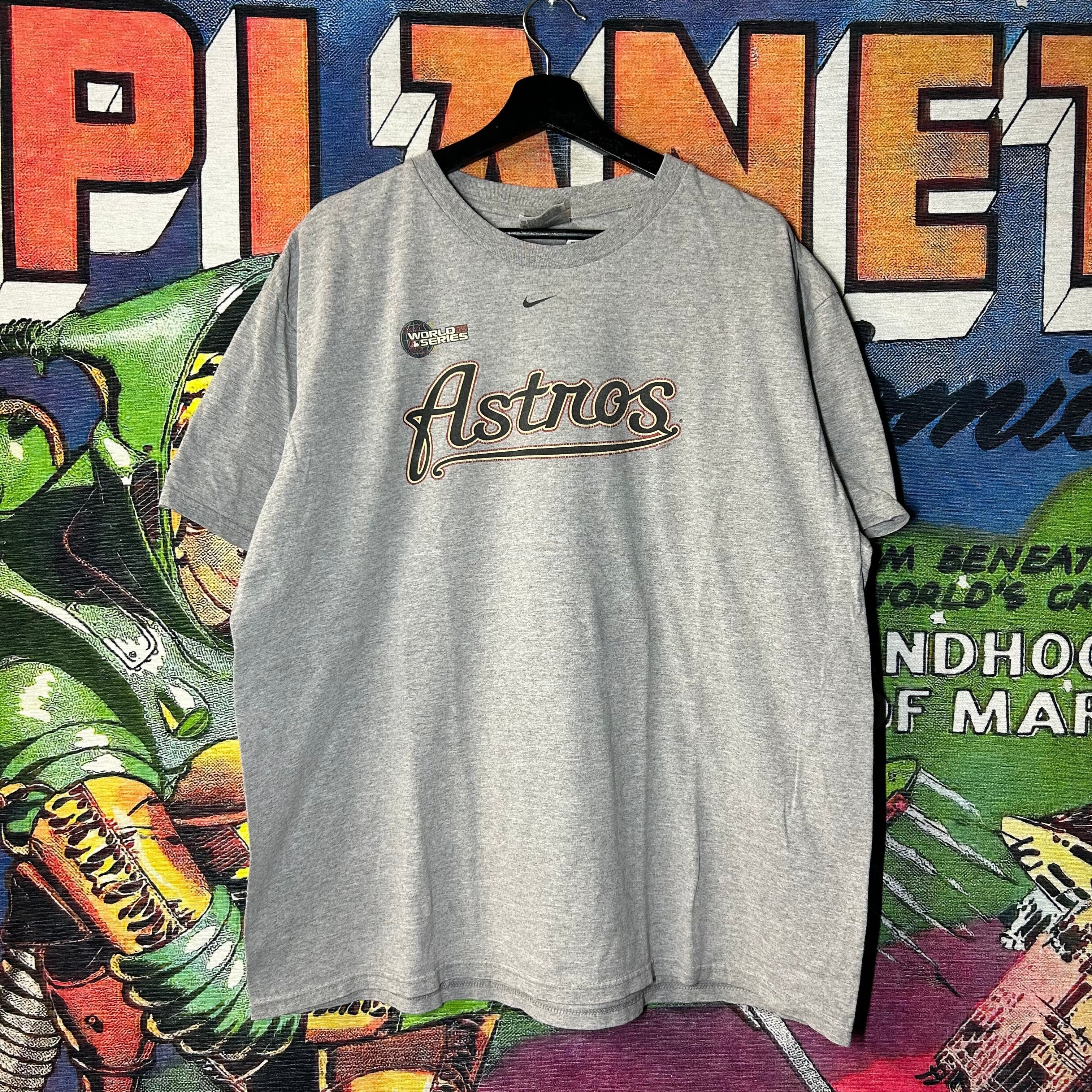 Nike × Vintage Y2K Nike Team Houston Astros Tee Size XL Size US XL / EU 56 / 4 - 1 Thumbnail
