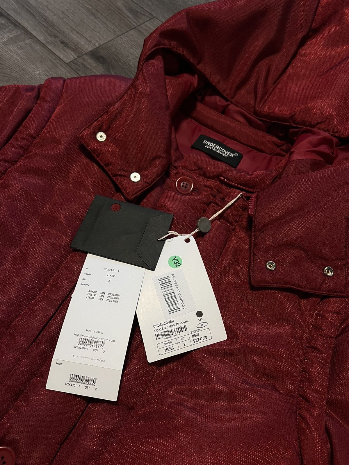 Undercover Undercover FW 2018 “A Clockwork Orange” Convertible Parka Size US M / EU 48-50 / 2 - 5 Thumbnail