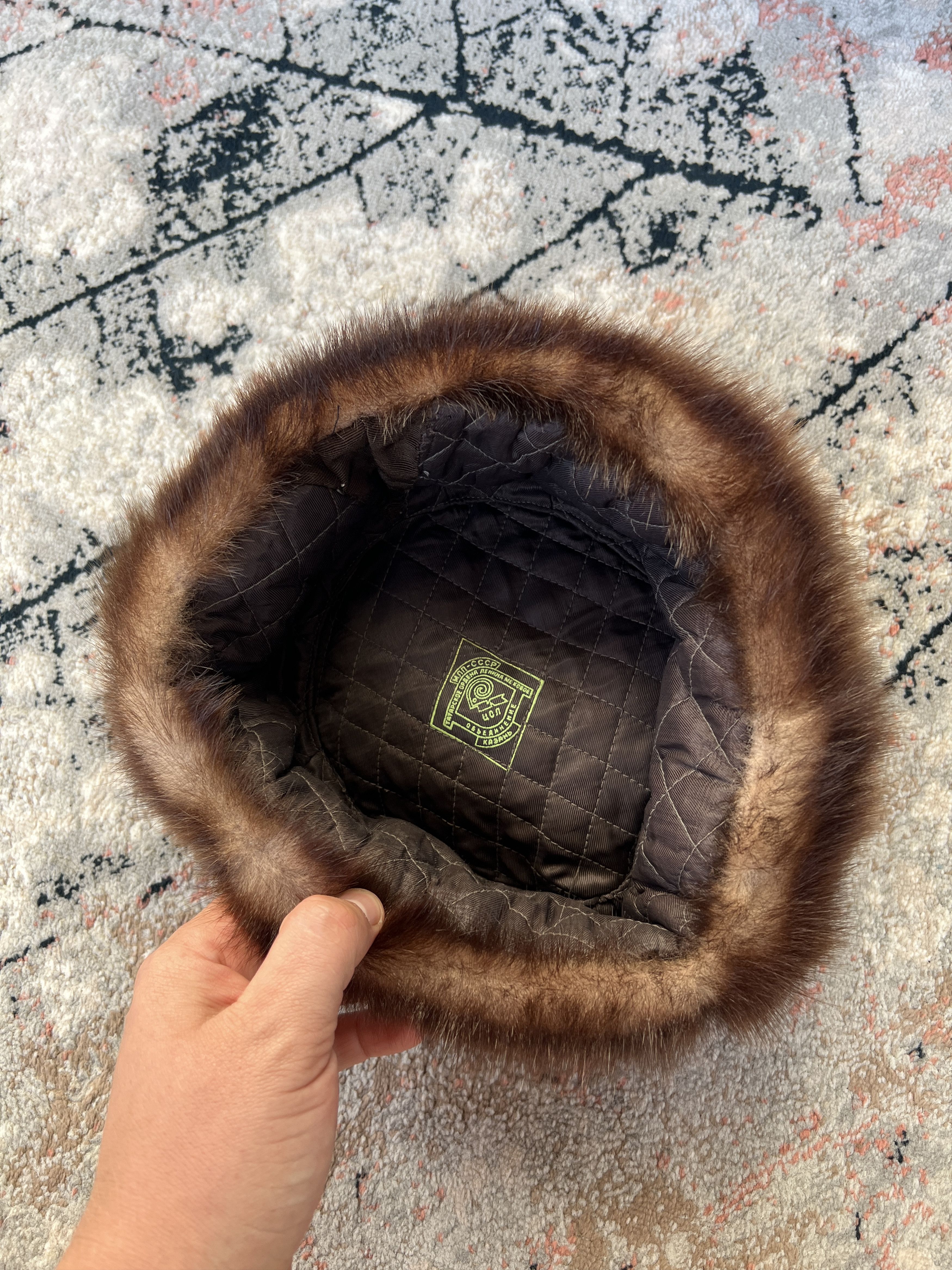Vintage USSR Vintage Fur Hat Size ONE SIZE - 4 Thumbnail