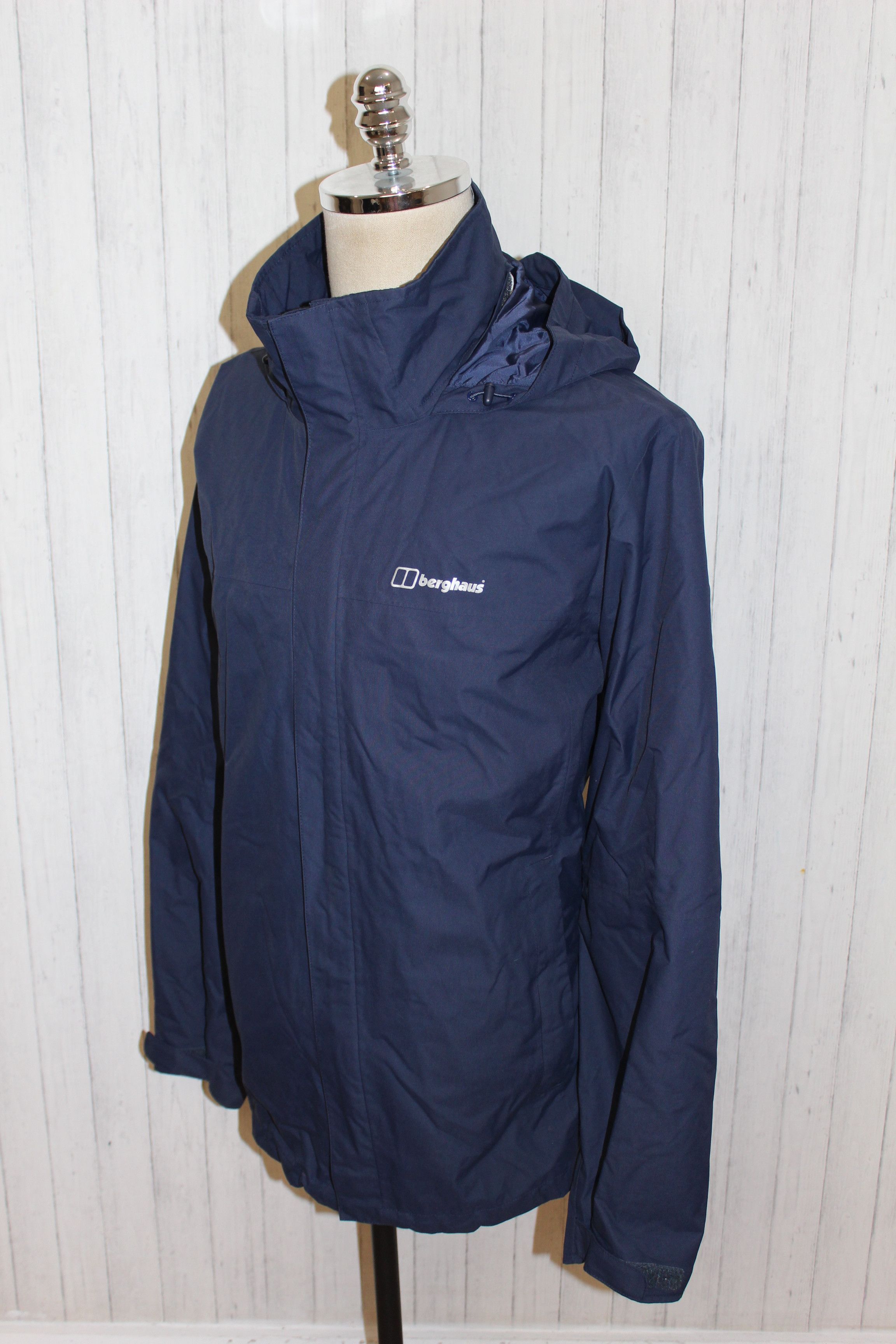 Berghaus BERGHAUS Hydroshell Blue Hooded Jacket Size XL Size US XL / EU 56 / 4 - 4 Thumbnail