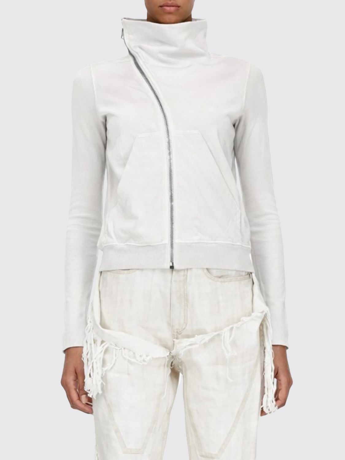 Rick Owens Drkshdw Rick Owens Drkshdw Sweatshirt Woman Grey Size M / US 6-8 / IT 42-44 - 1 Thumbnail