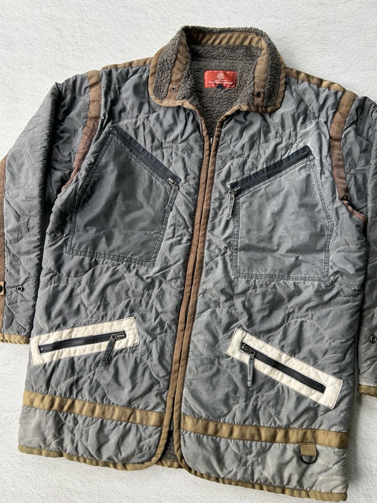 Avirex Military Avirex Officer Winter Uniform Fleece Quilted Jacket Size US S / EU 44-46 / 1 - 2 Thumbnail