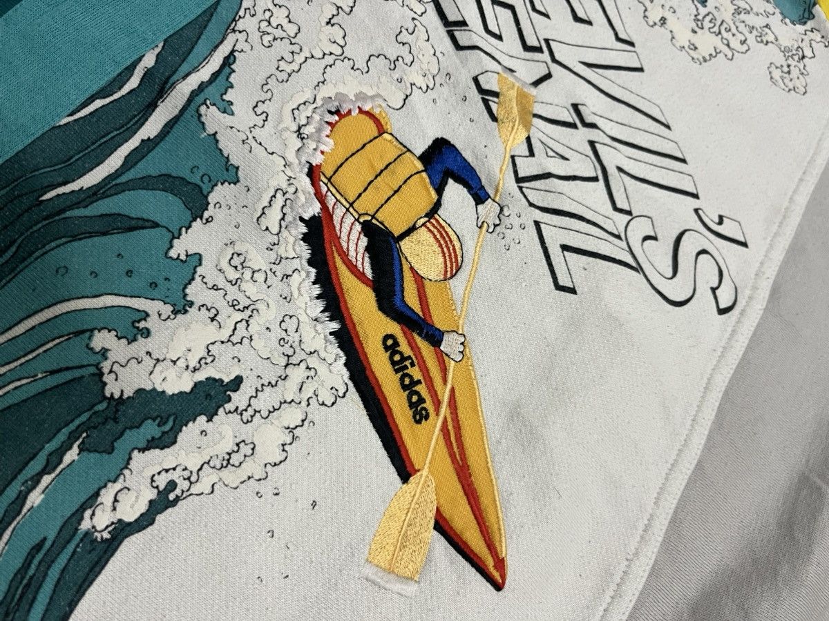 Adidas Rare vintage 80s Adidas Devil's Toenail Kayaking sweatshirt Size US M / EU 48-50 / 2 - 9 Thumbnail