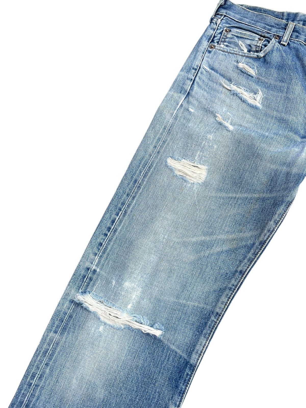 Levi's Vintage Levi’s 502XX Selvedge Distressed Size US 31 - 5 Thumbnail