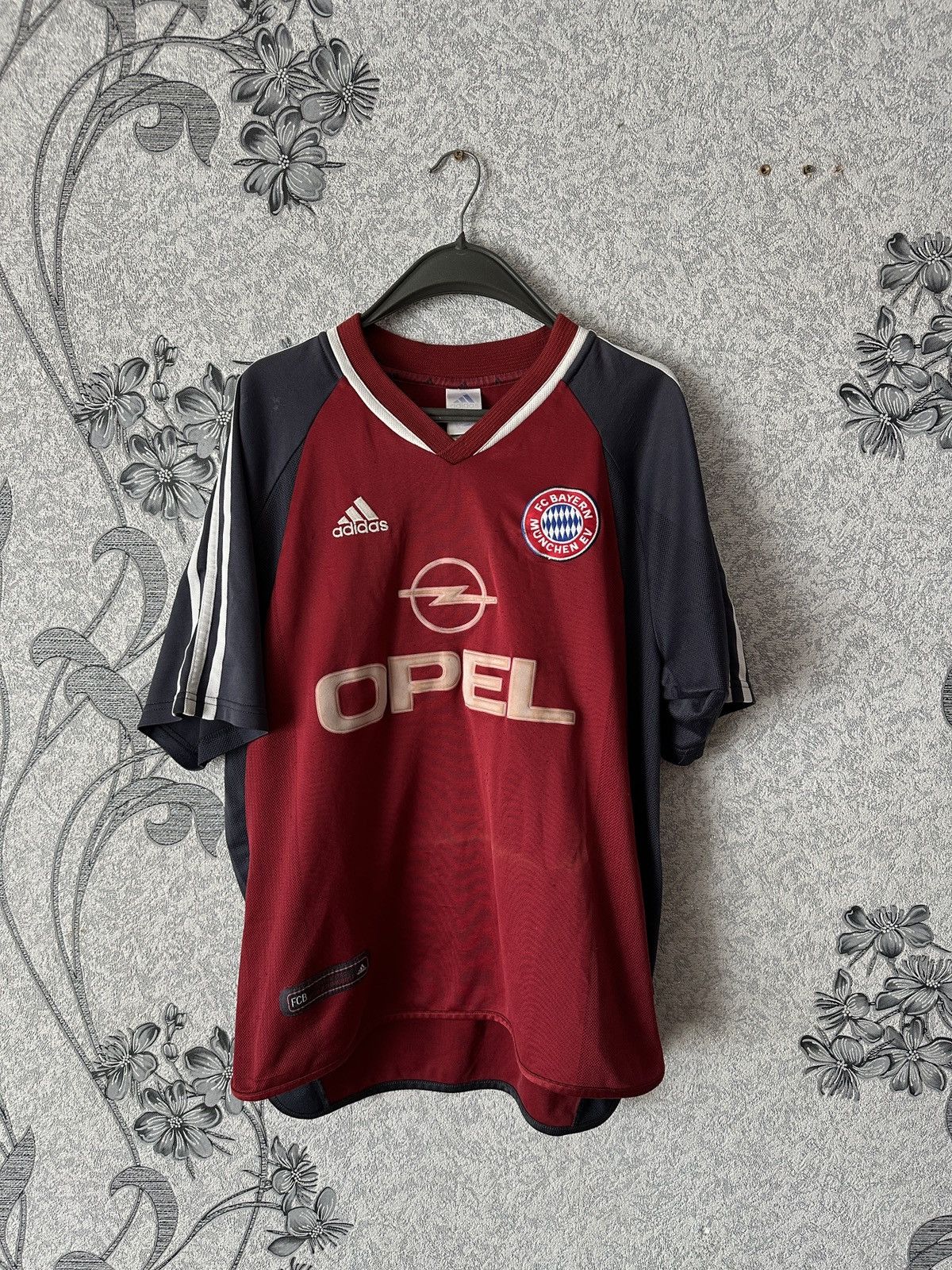 Adidas ADIDAS 2001-02 BAYERN MUNICH SHIRT JERSEY M Size US M / EU 48-50 / 2 - 1 Thumbnail