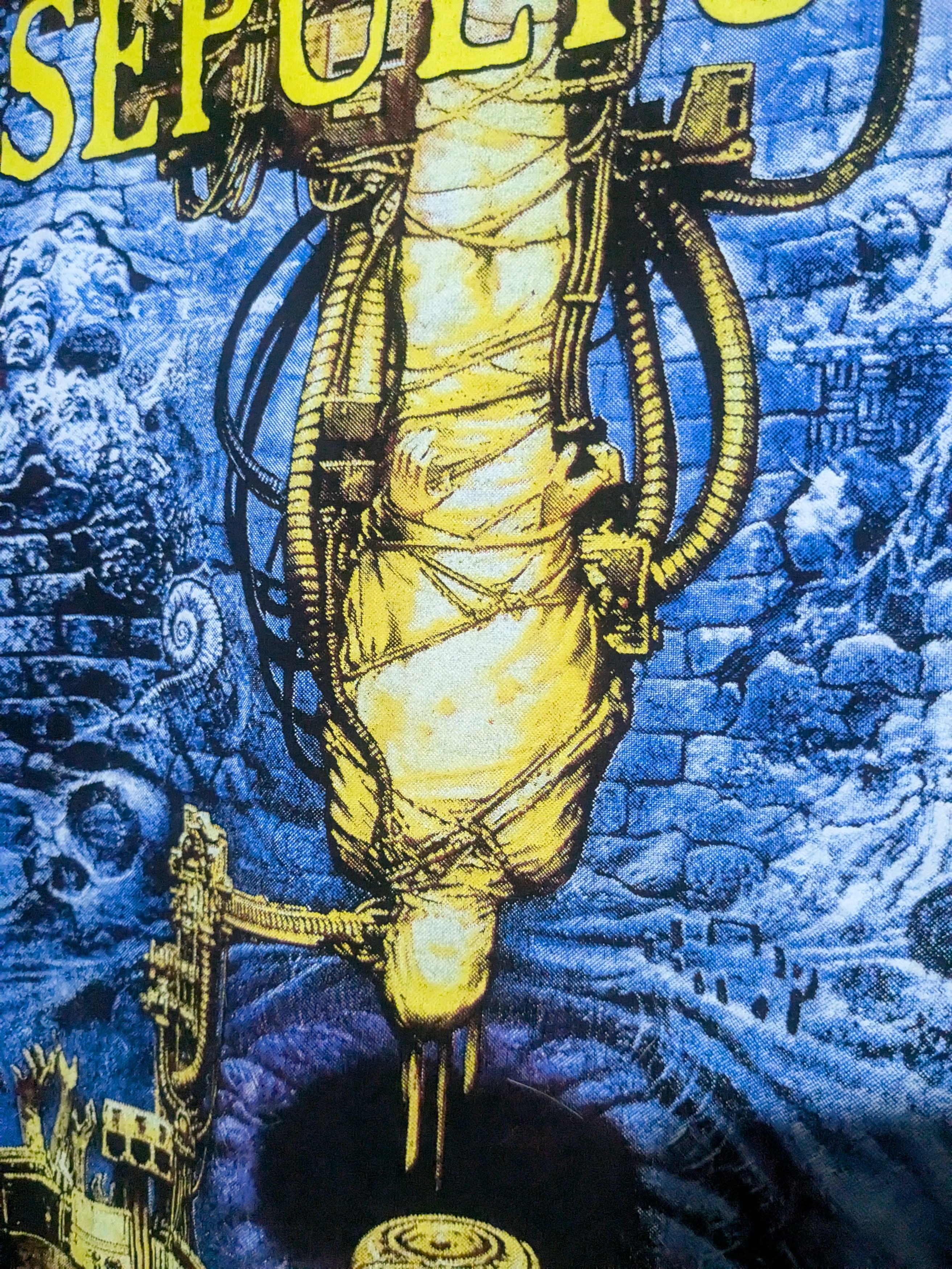 Other sepultura chaos ad tshirt medium with backhit Size US M / EU 48-50 / 2 - 9 Thumbnail