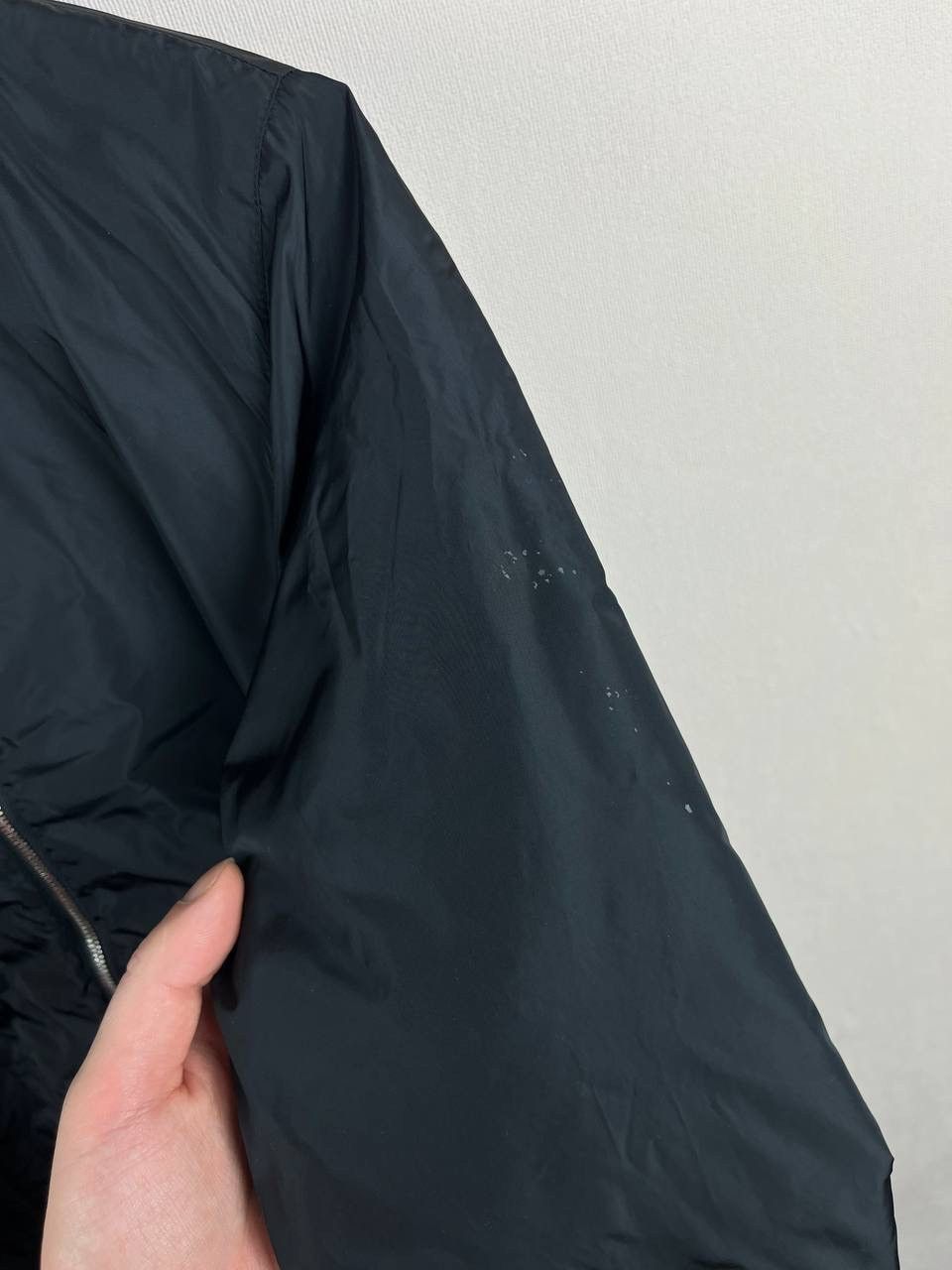 Prada PRADA Black Long Overcoat Men's Size 46 Zipper Logo Accent Size US S / EU 44-46 / 1 - 8 Thumbnail