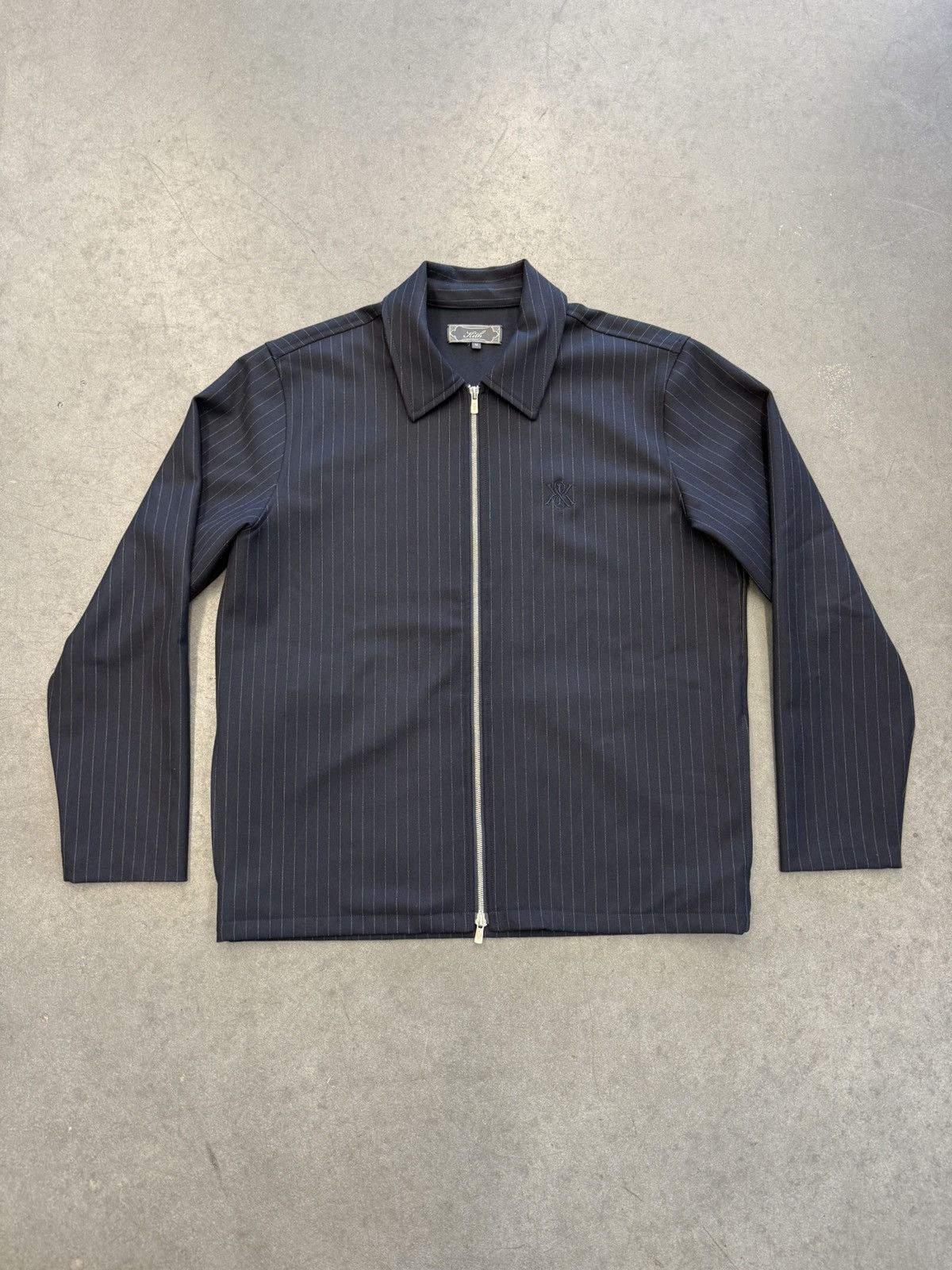 トップス Kith Double Knit Coaches Jacket Kith Double Weave Coaches Jacket - Black