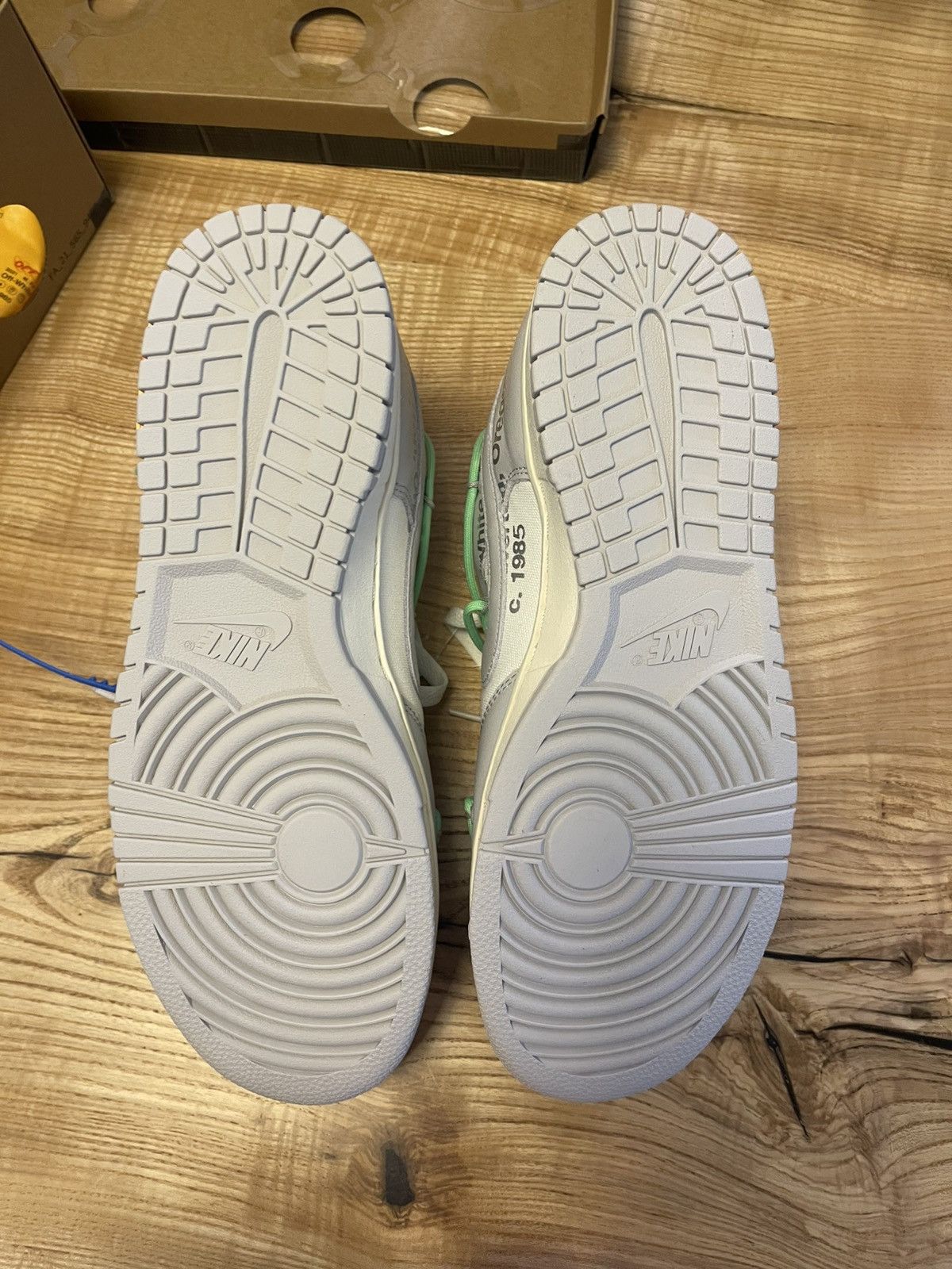 Nike × Off-White Off-White Nike Dunk low 26/50 size 10.5 Size US 10.5 / EU 43-44 - 5 Thumbnail