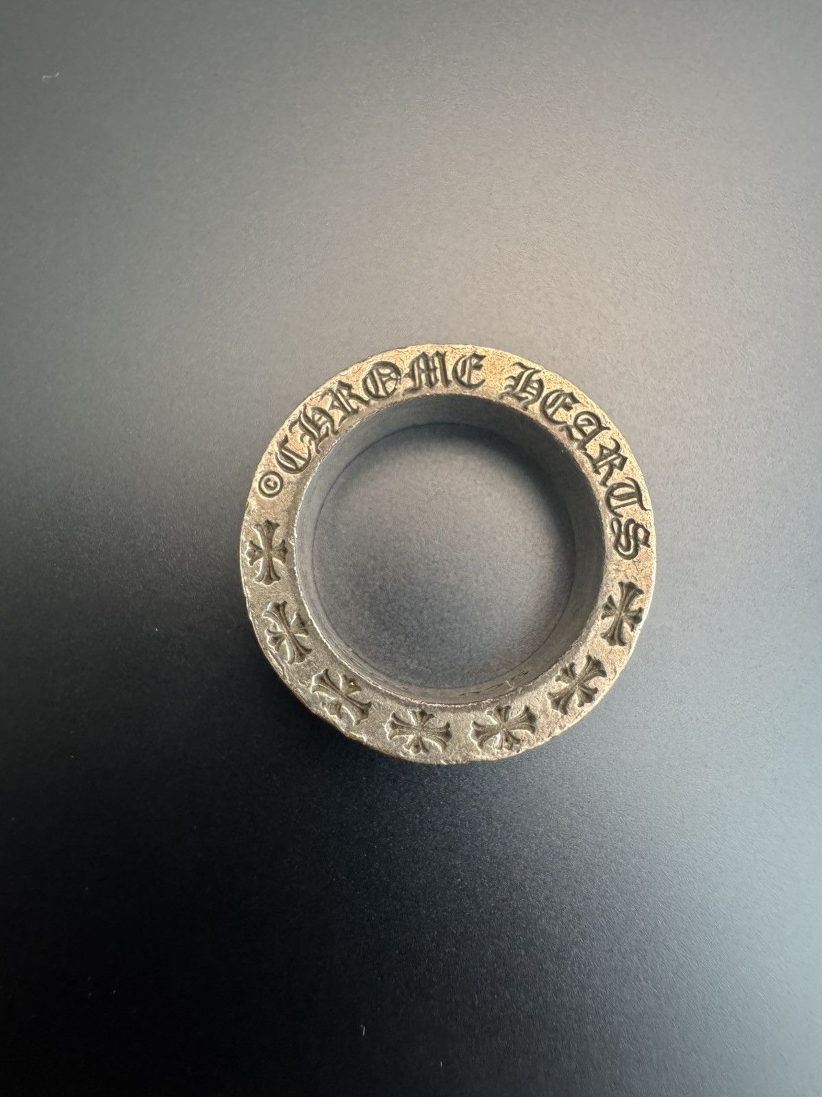 Chrome Hearts Chrome Hearts Dagger Spacer Silver Ring Size ONE SIZE - 4 Thumbnail