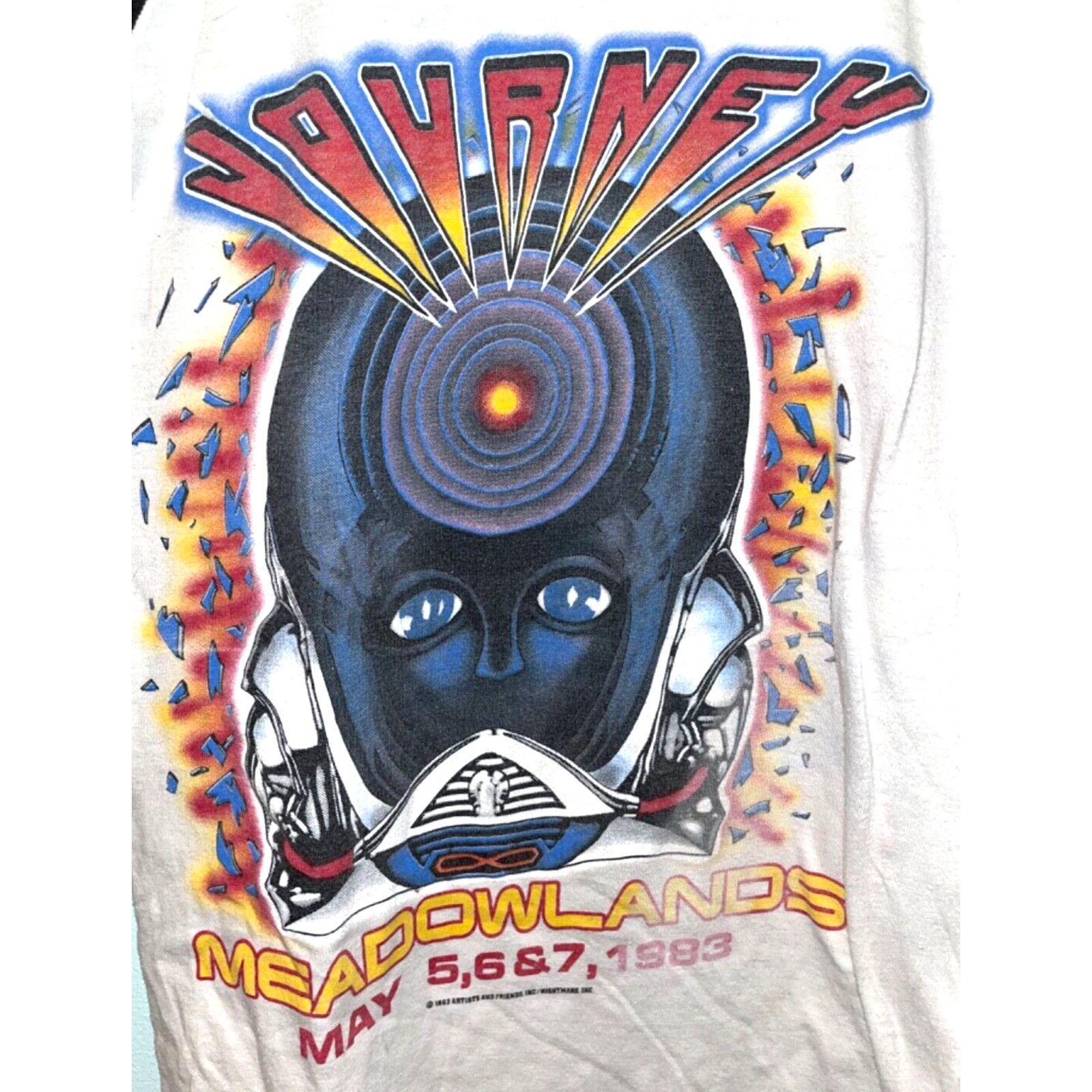 Other Journey Frontiers Tour T-shirt Small Raglan Single Stitch T Size US S / EU 44-46 / 1 - 5 Thumbnail