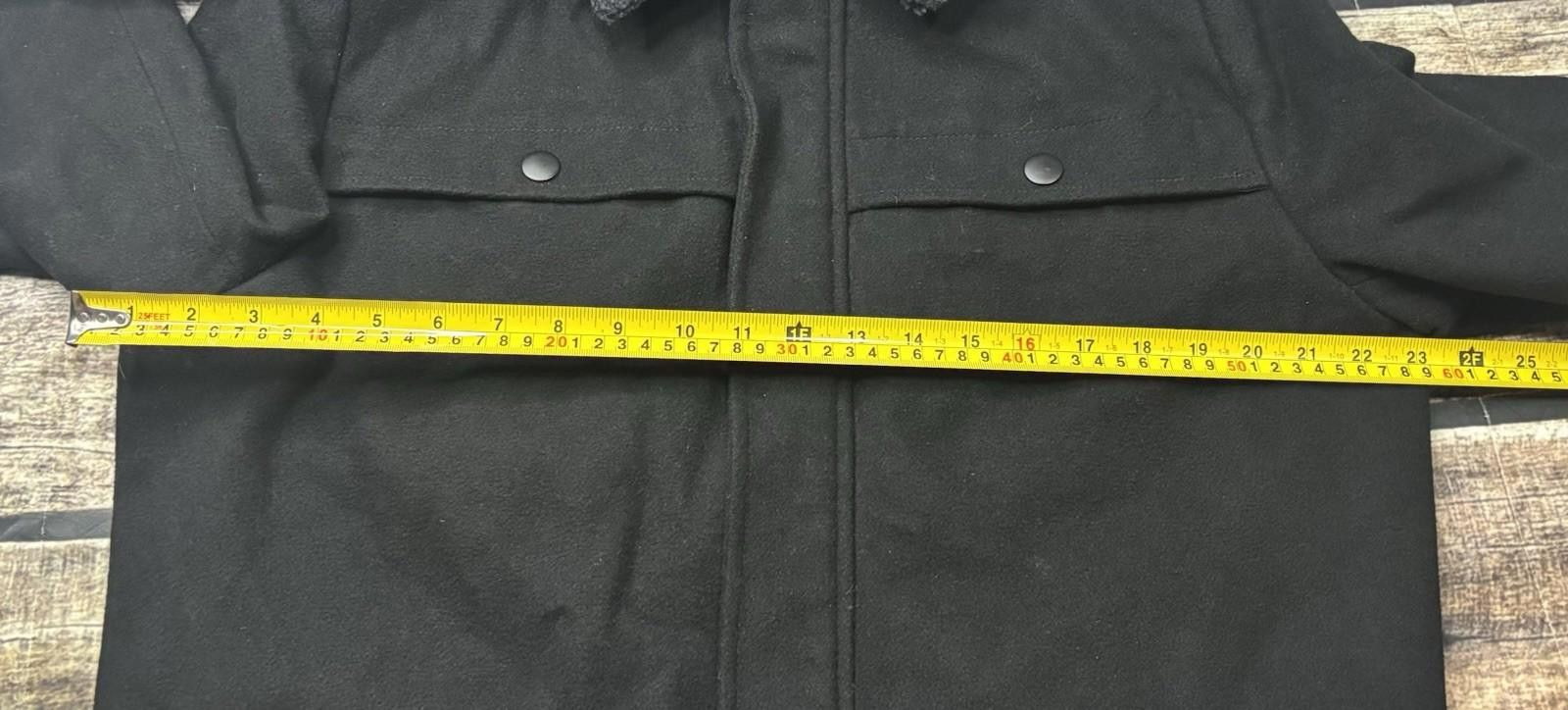 Kenneth Cole Kenneth Cole Pea Coat Jacket Mens Medium Sherpa Wool Snap Size US M / EU 48-50 / 2 - 12 Thumbnail
