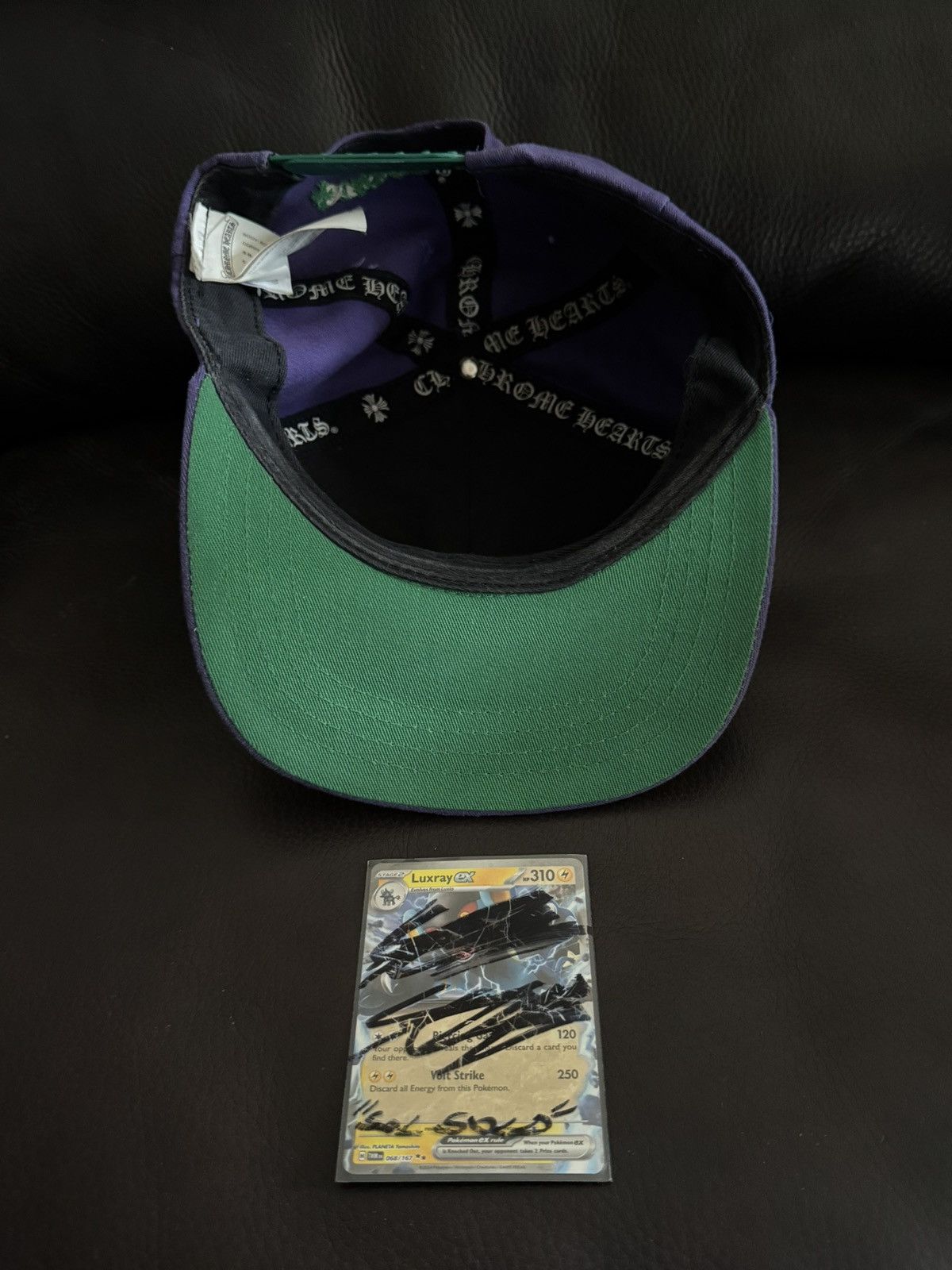 Chrome Hearts Chrome Hearts Baseball Hat Size ONE SIZE - 6 Thumbnail