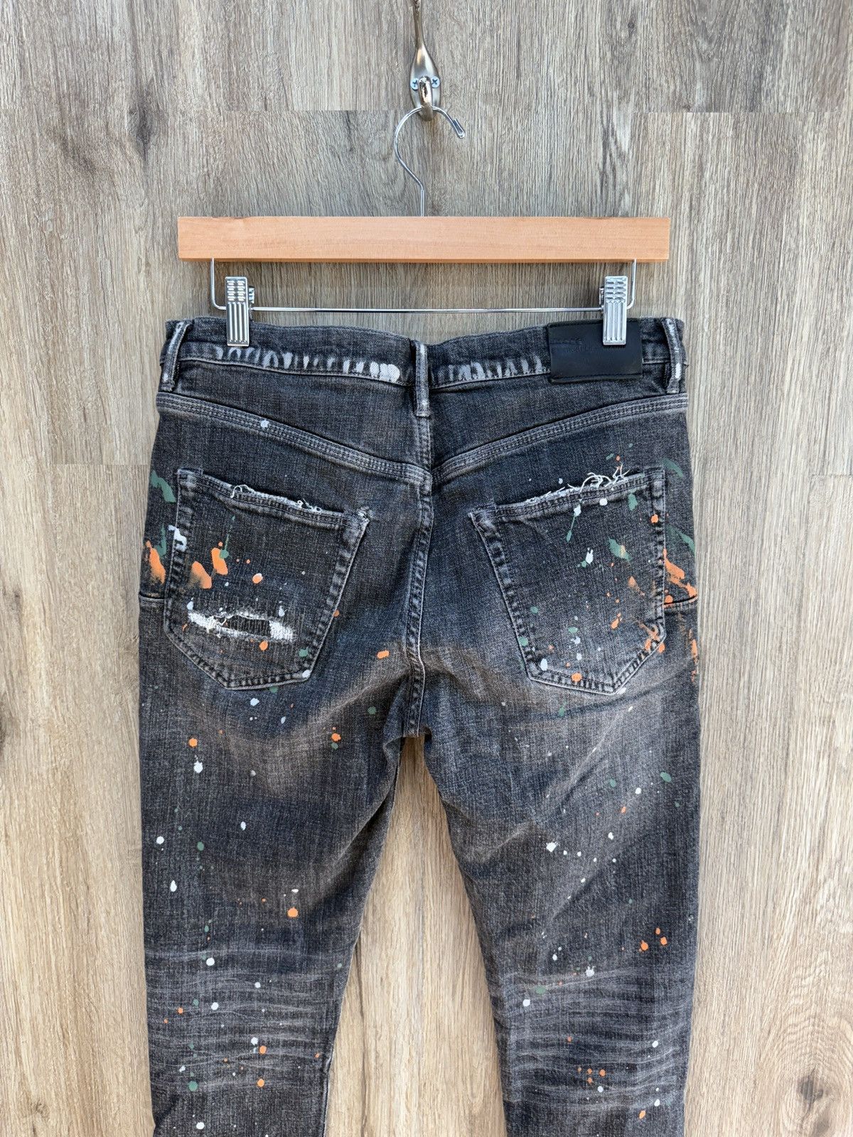 Purple Brand Purple Grey Denim Jeans Size US 32 / EU 48 - 8 Thumbnail