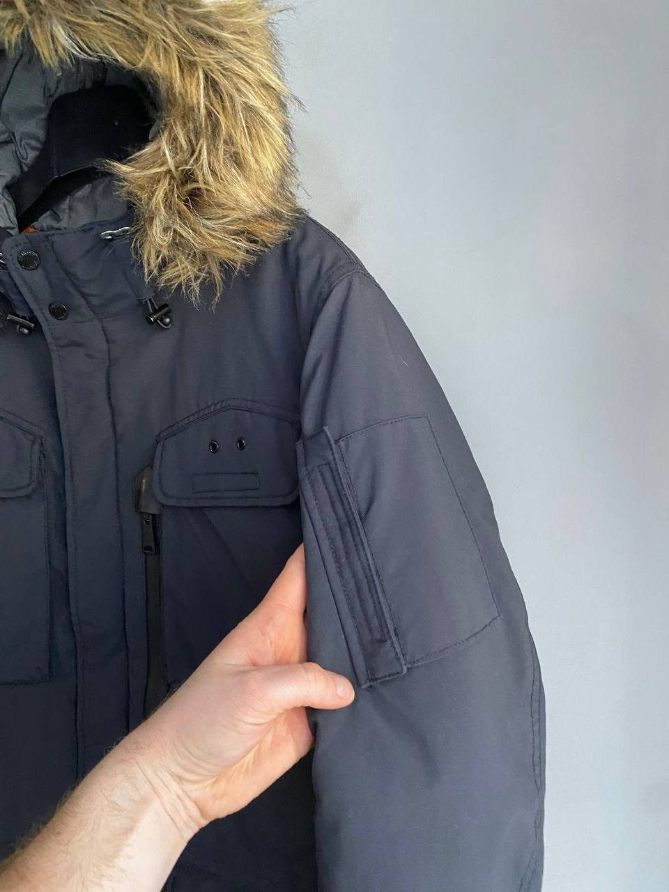 Schott Schott NYC Thunder Men's Winter Parka Jacket, Size M-L Size US M / EU 48-50 / 2 - 7 Thumbnail