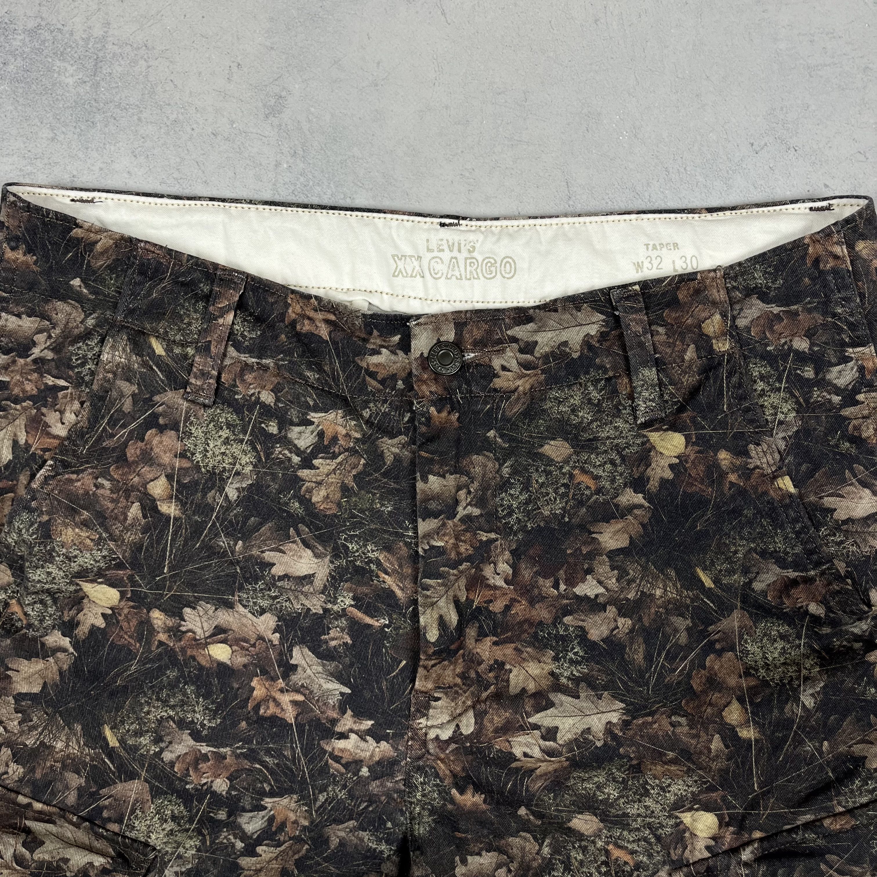 Levi's Levis XX Taper RealTree Camo Cargo Pants Size US 32 / EU 48 - 7 Thumbnail