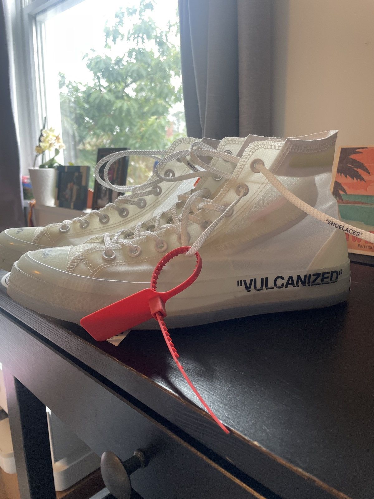 Converse Off White Off White Chuck Taylor Converse The Ten Vulcanized Size 11 Grailed